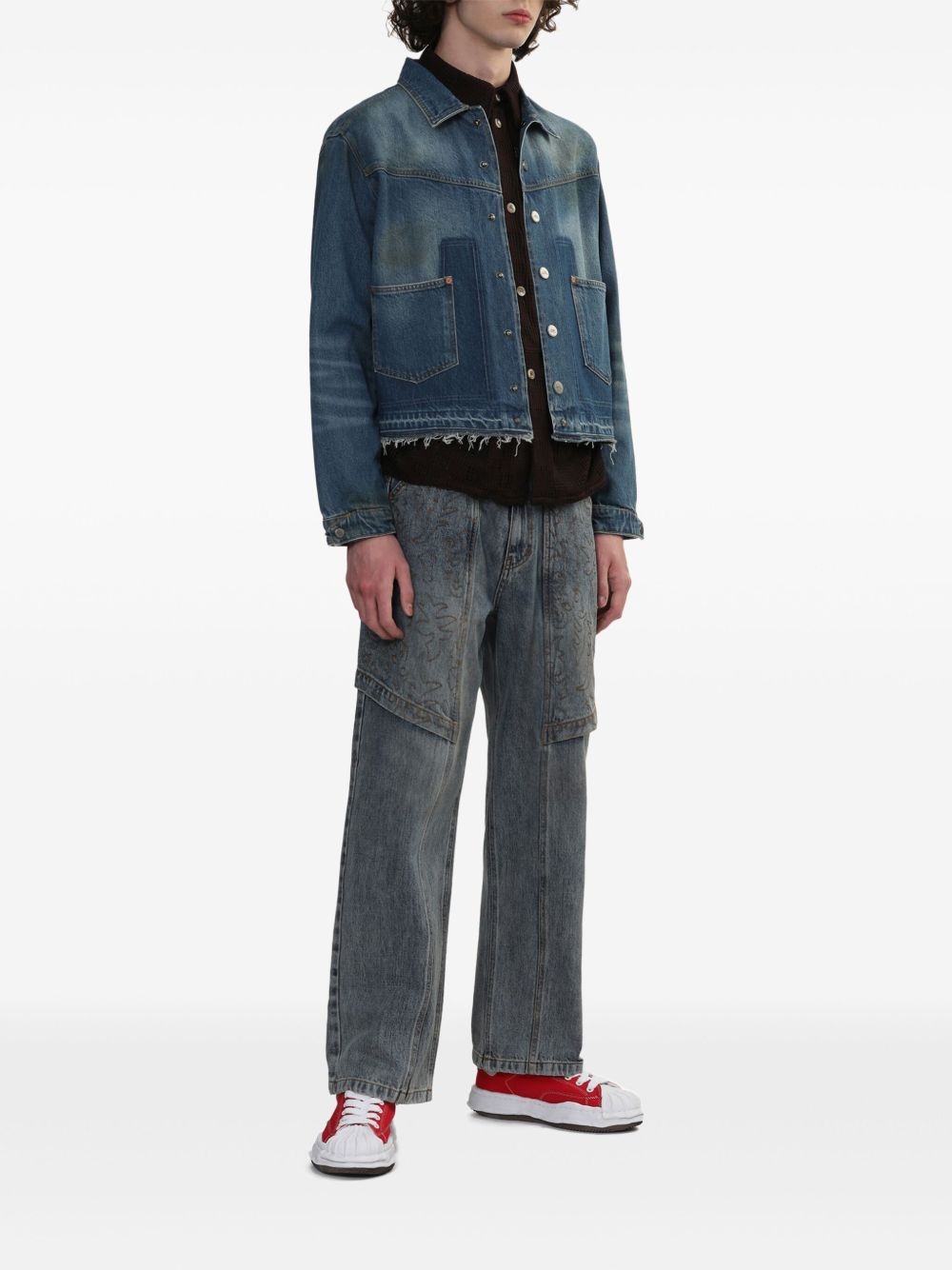 straight-leg jeans - 2