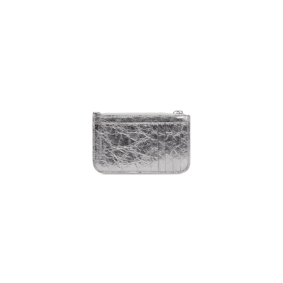 le cagole long coin and card holder metallized - 2