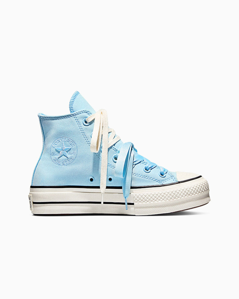 Chuck Taylor All Star Lift Platform Peached Canvas 1