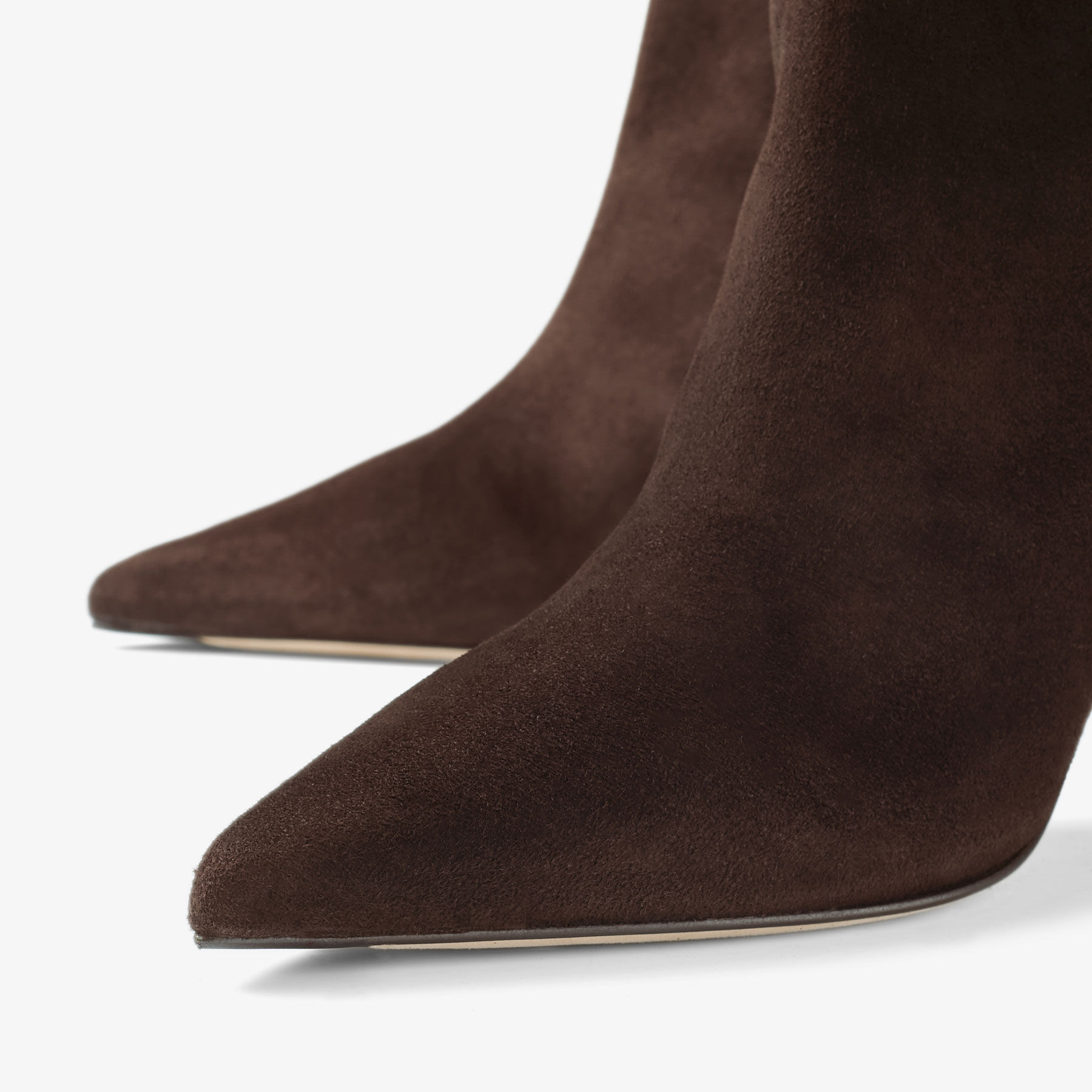 Alizze Knee Boot 85
Chocolate Suede Knee High Boots - 3