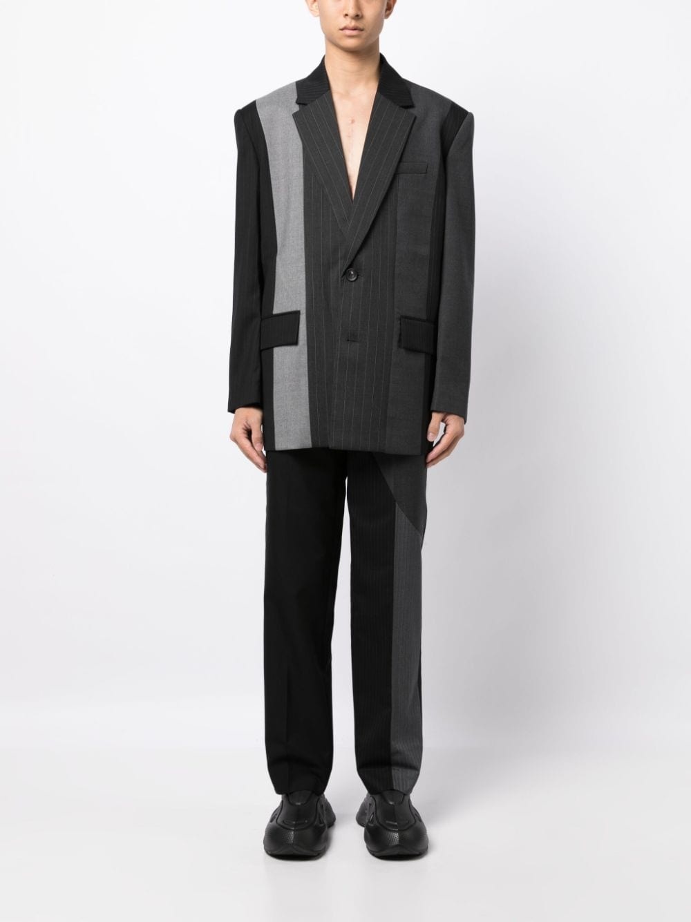 mid-rise tailored trousers - 2