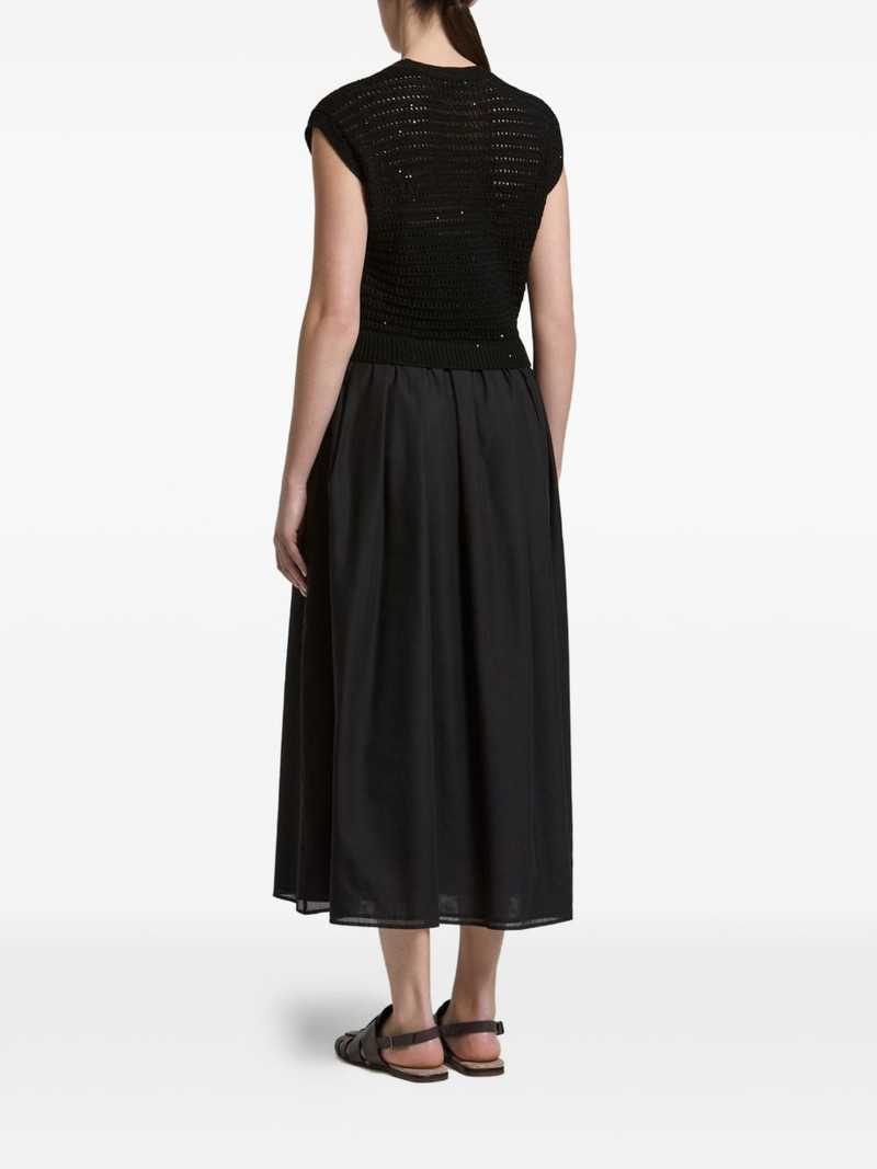sequin-embellished midi dress 4