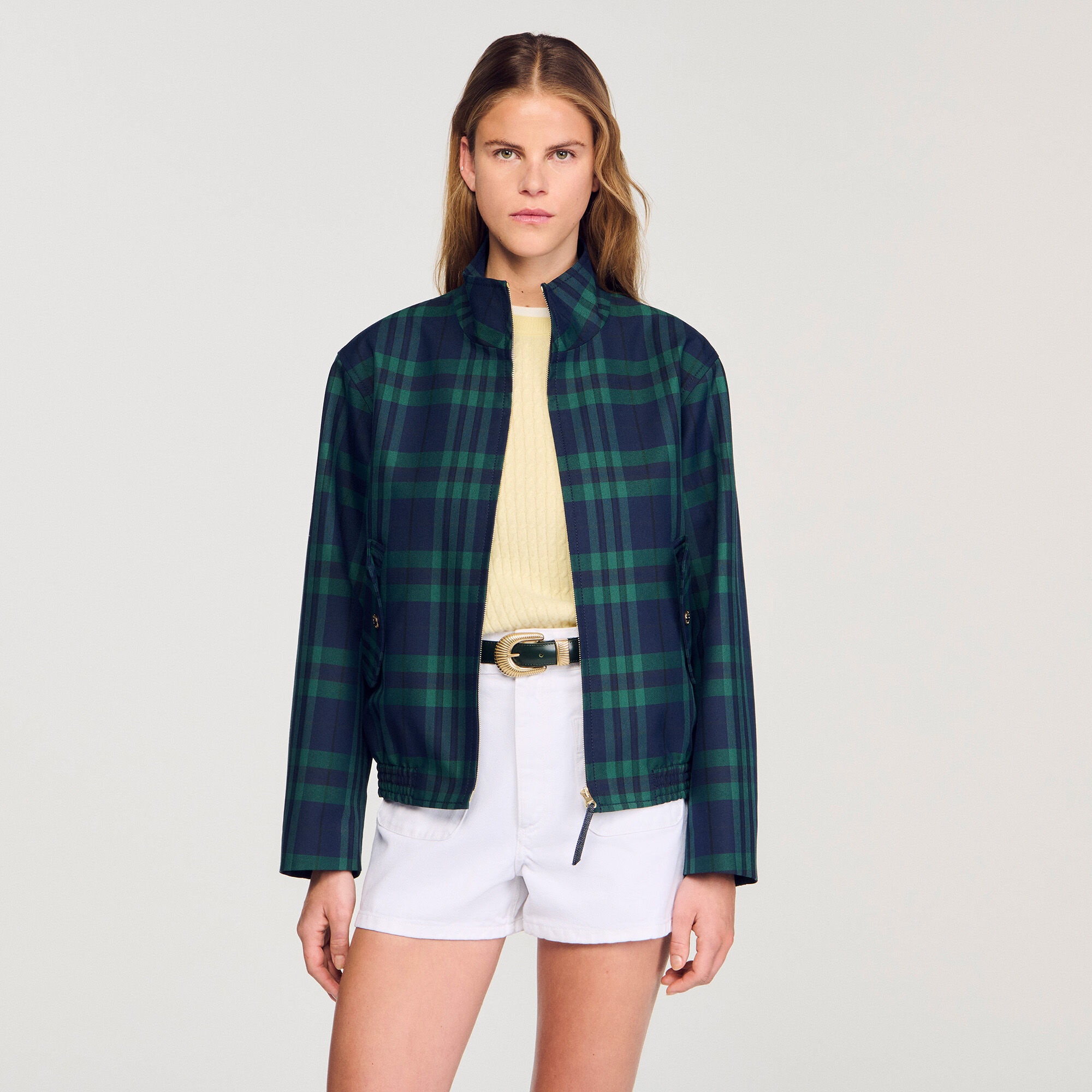 CHECKED JACKET - 4