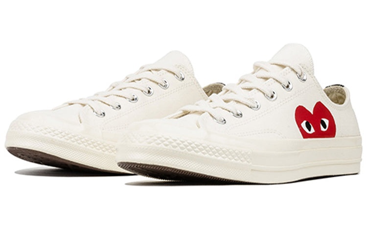 Converse x COMME des GARCONS PLAY Chuck 70 Ox 'White' 150207C - 4