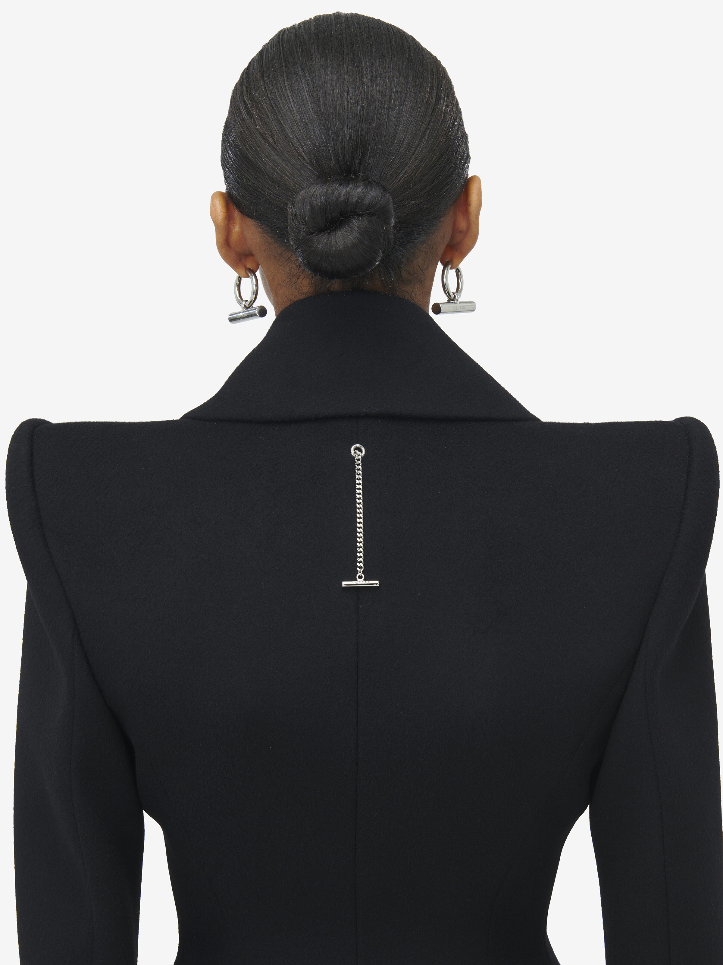 Oversized Lapel Peacoat - 6