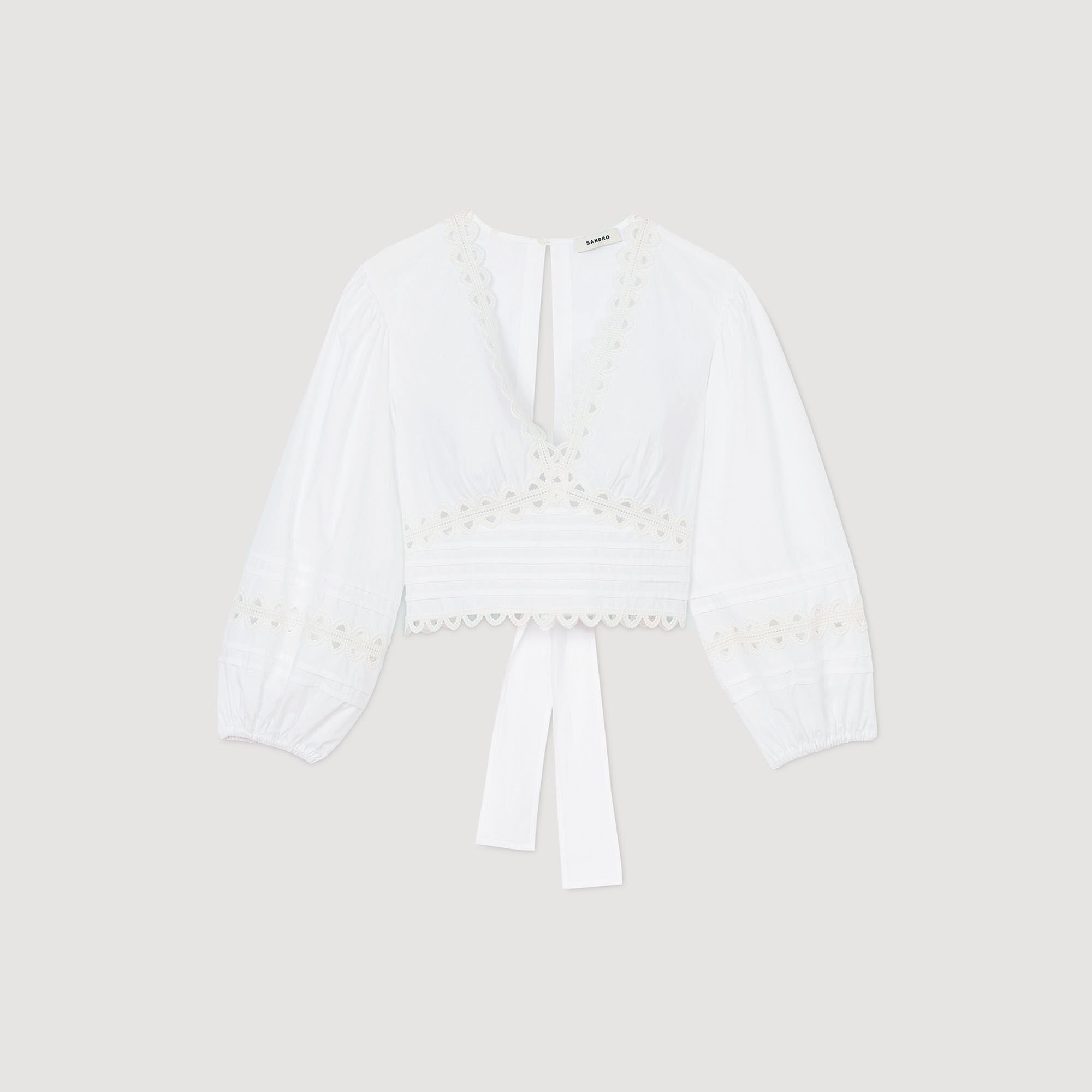 POPLIN CROP TOP - 6