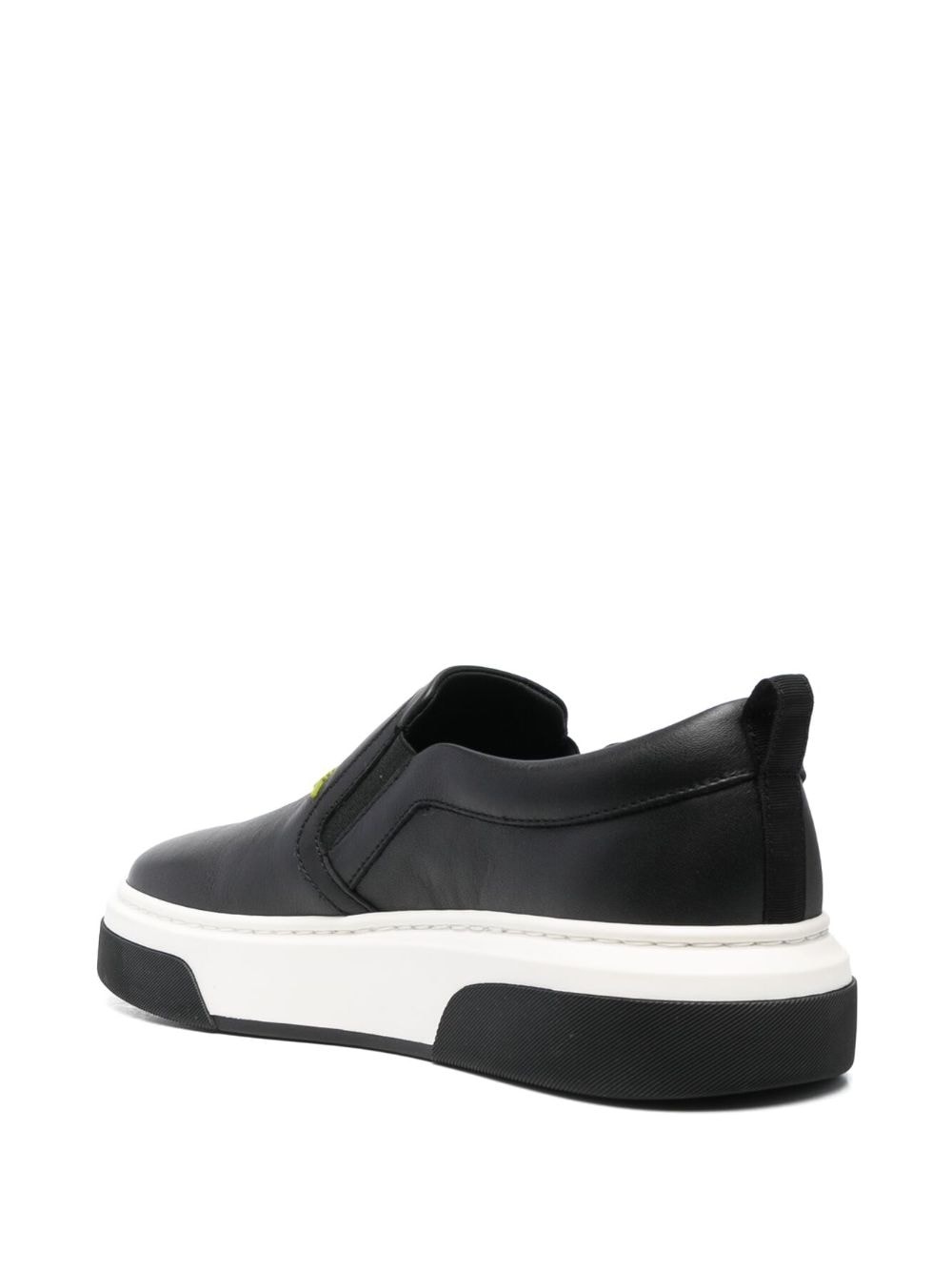 Cassina leather low-top sneakers - 3