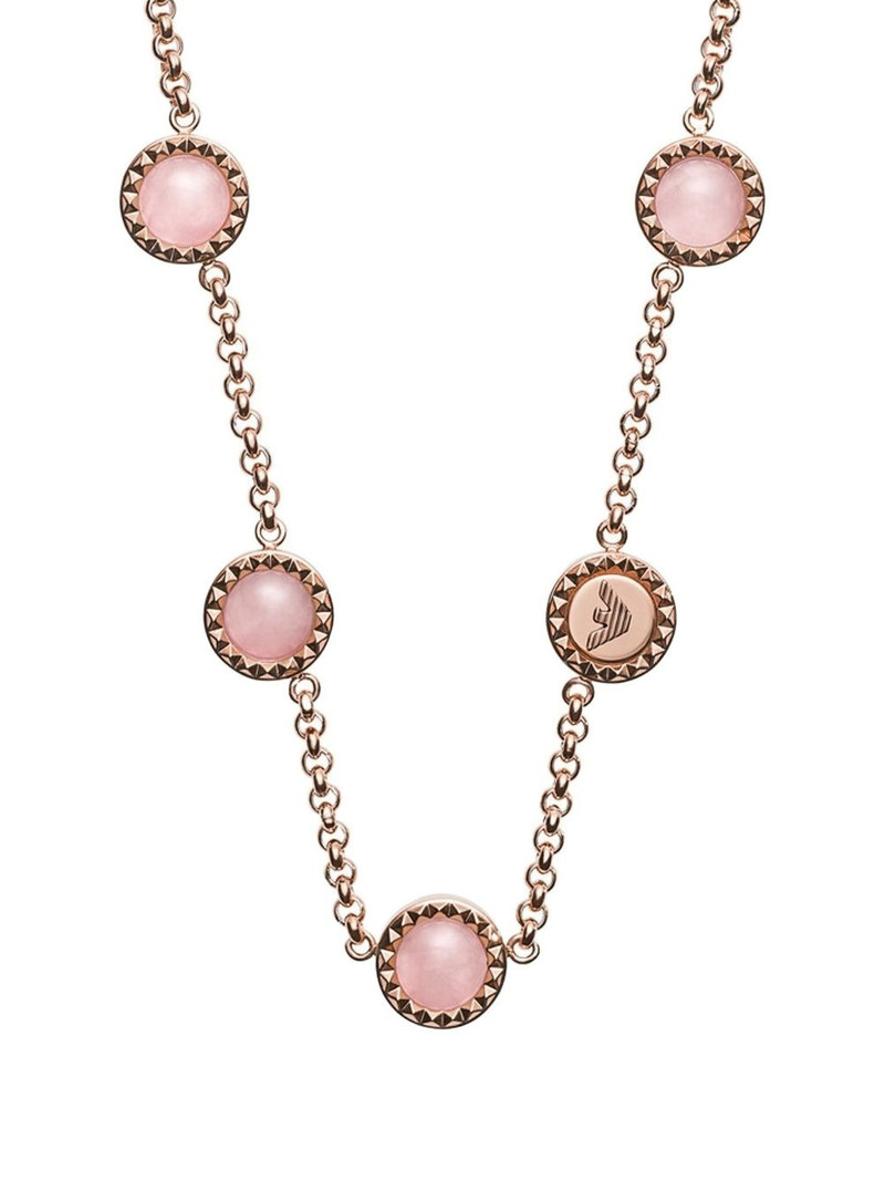 EMPORIO ARMANI logo-detail necklace outlook