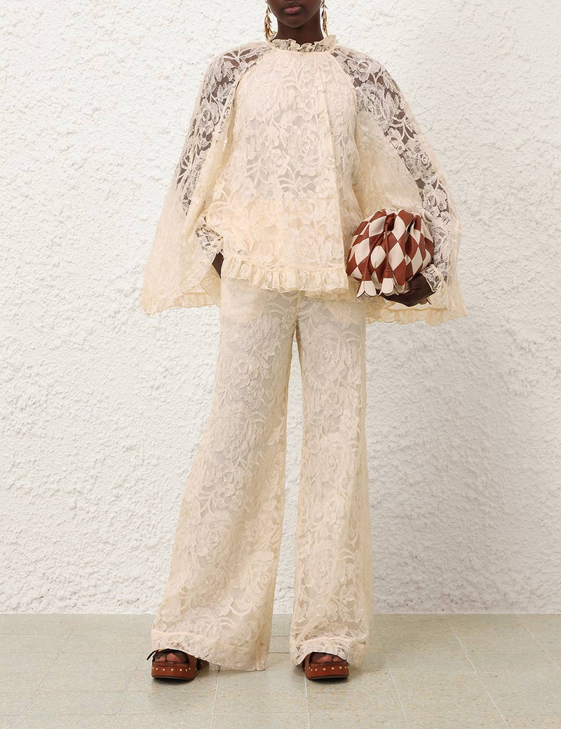 Zimmermann CAROUSEL LACE PANT outlook
