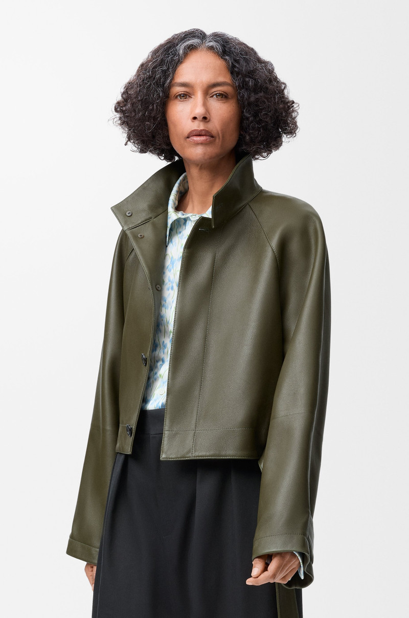 Short trench in nappa lambskin 3