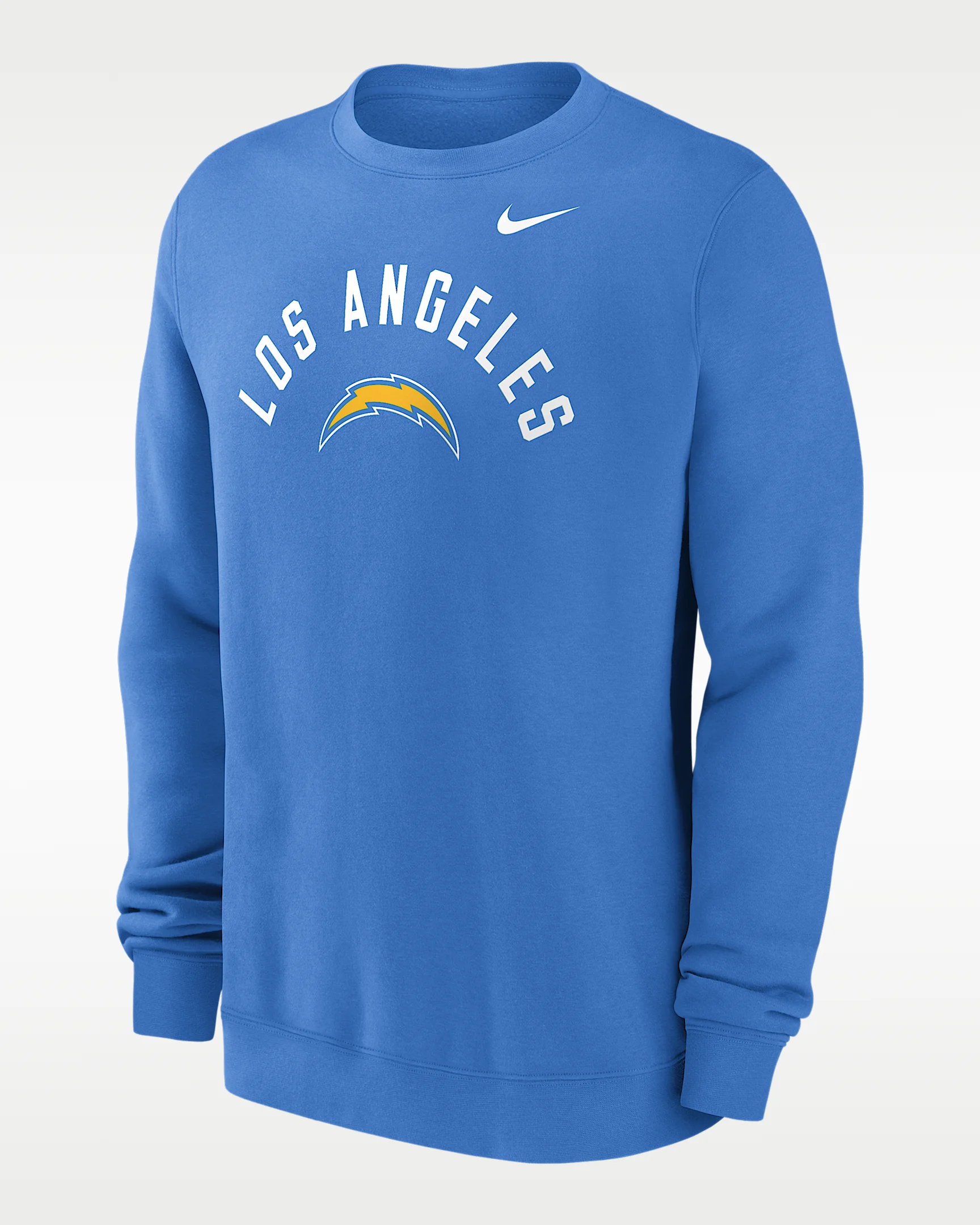 Los Angeles Chargers Club Men's Nike NFL Pullover Crew - 1