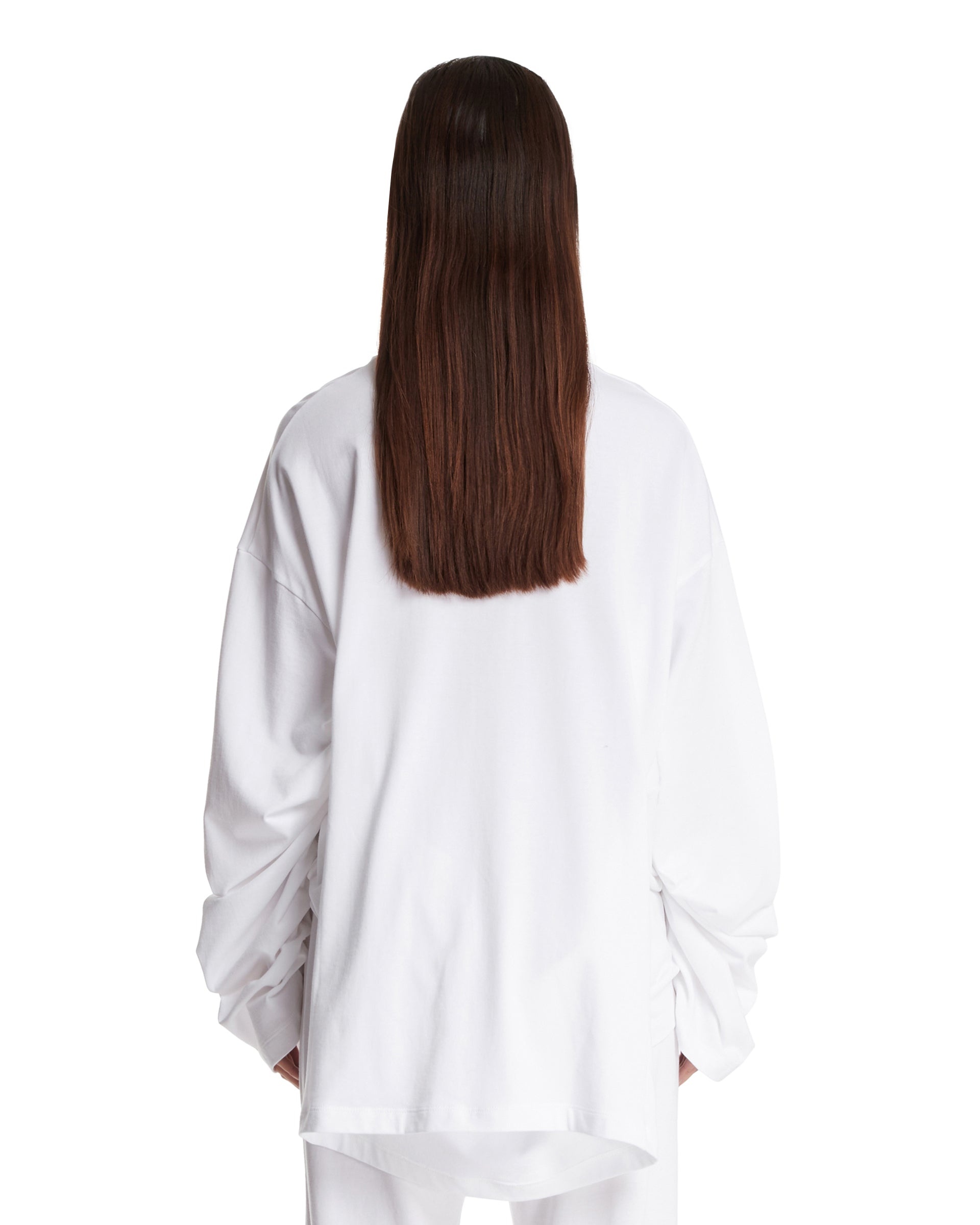White Wide Sleeve T-Shirt - 3