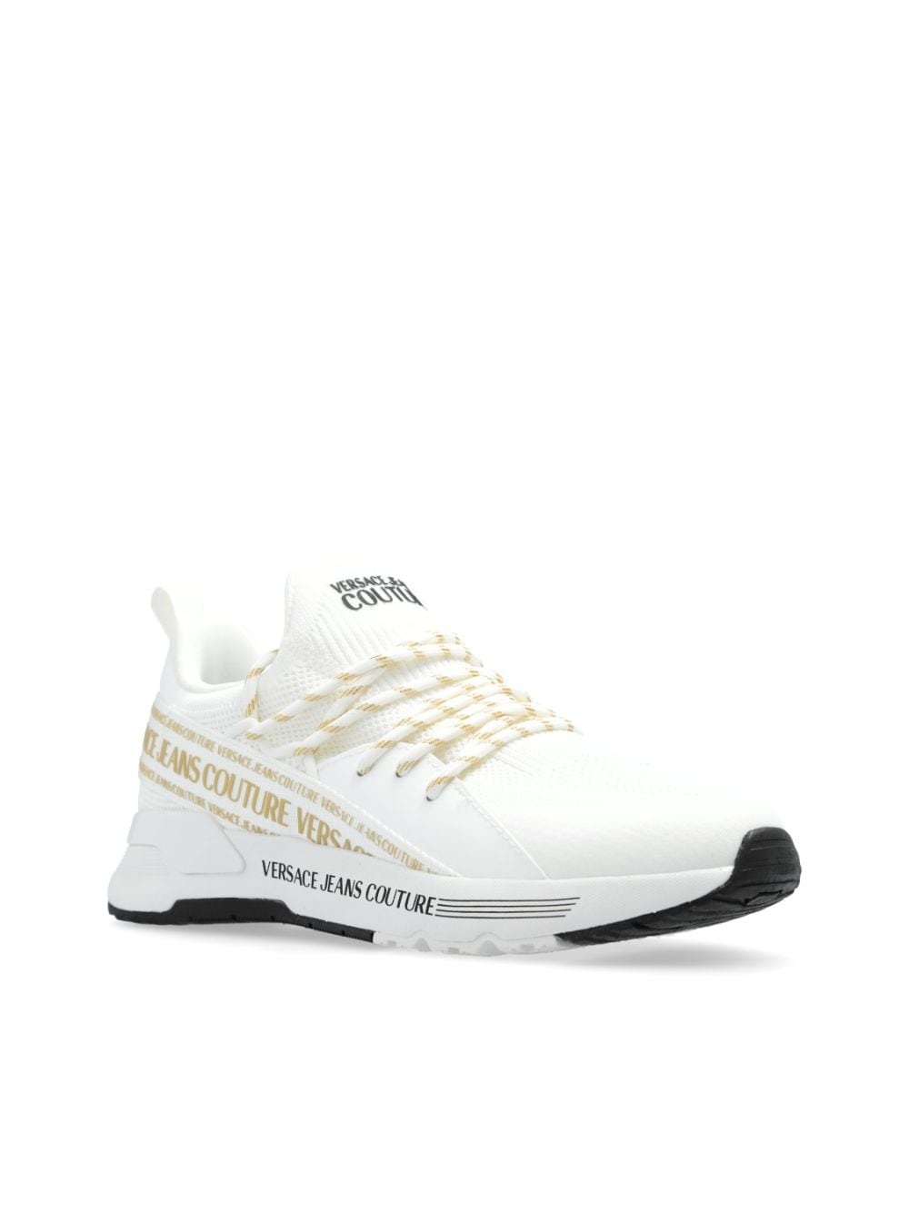 Dynamic logo-strap sneakers - 4