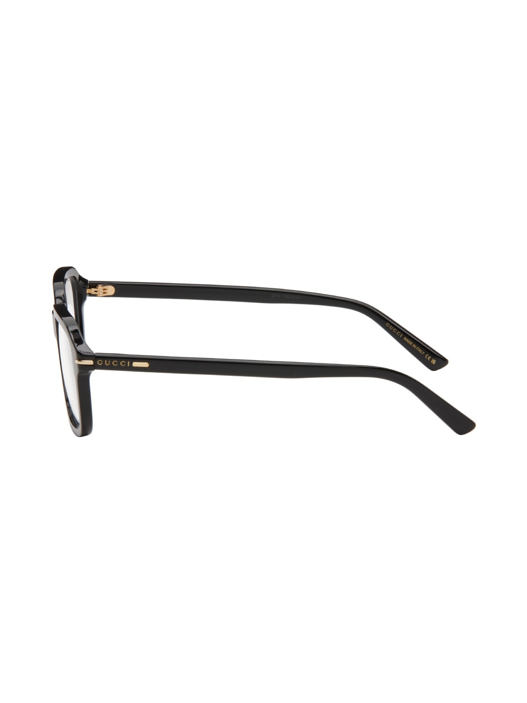 Black Rectangular Glasses - 3