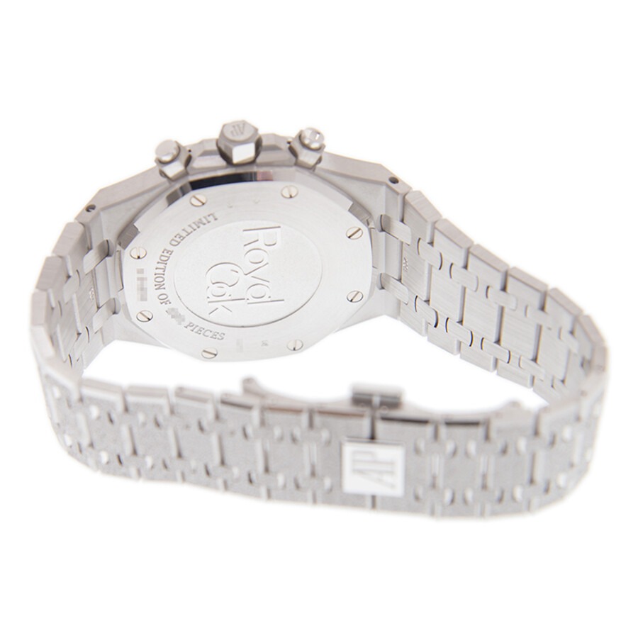 Audemars Piguet Royal Oak Chronograph Automatic Purple Dial White Frosted White Gold Men's Watch 263 - 5