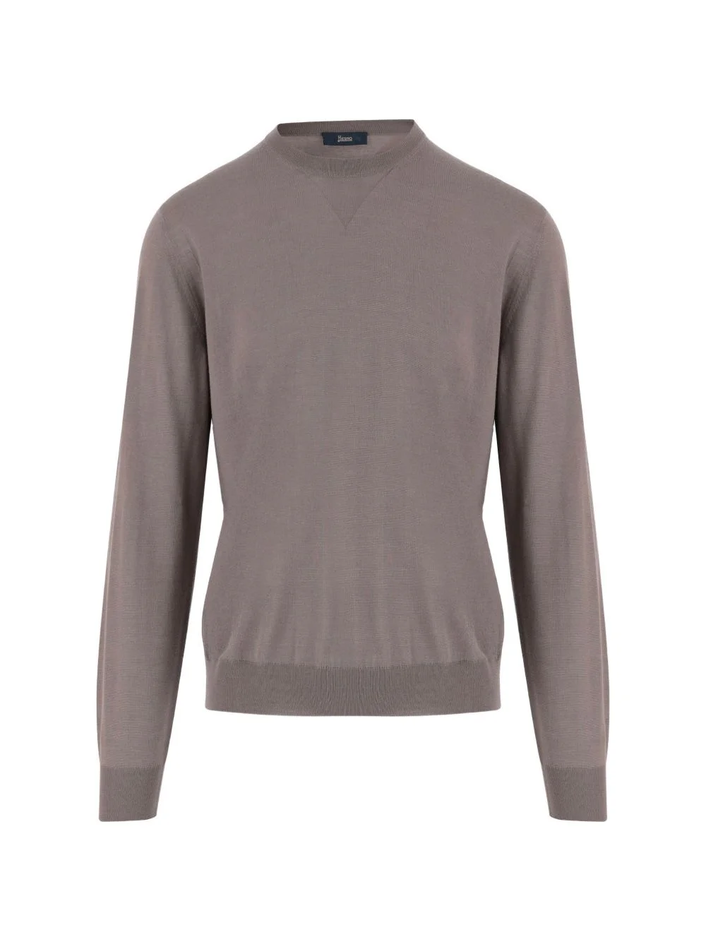 crew-neck ribbed sweater - 1