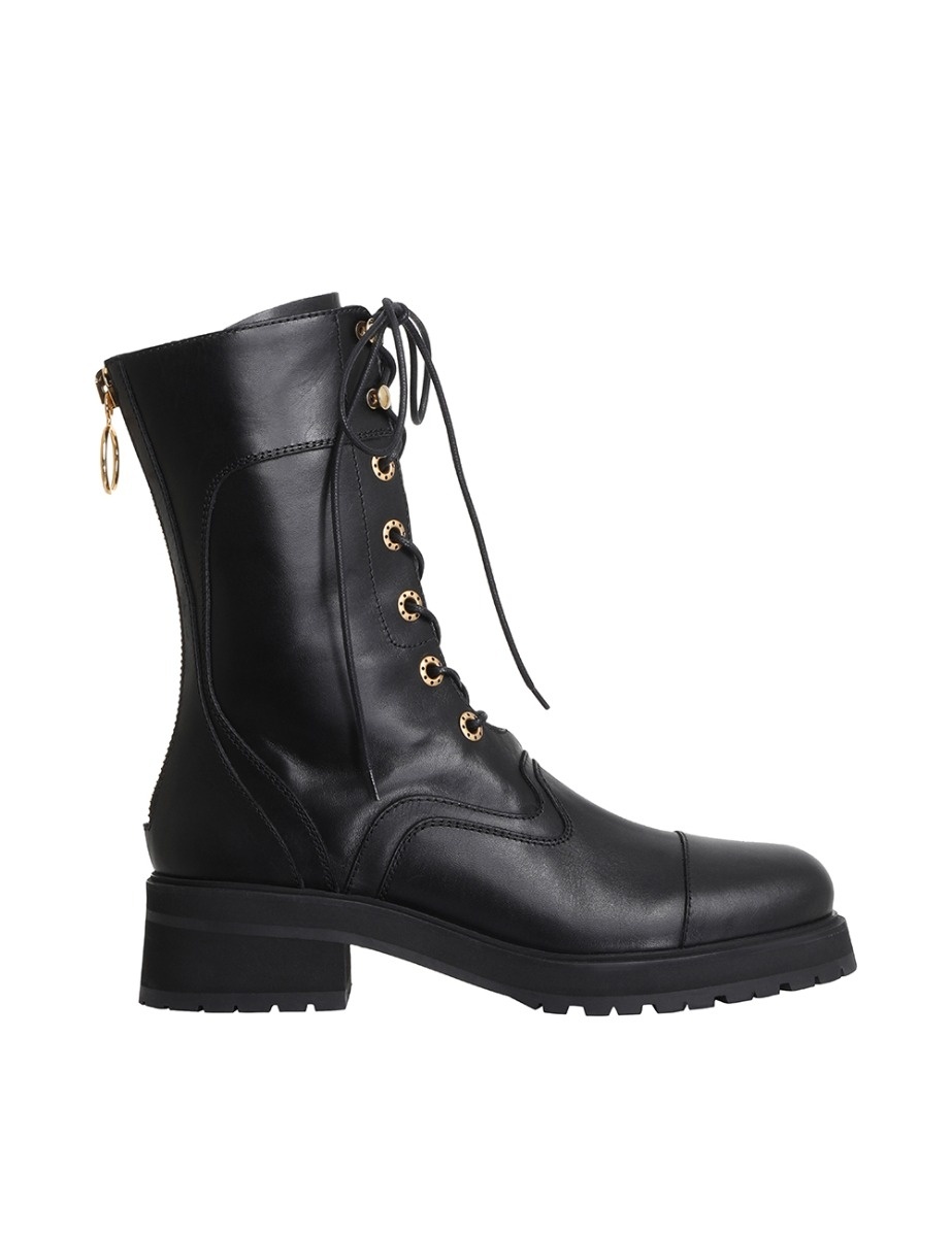 LACE UP COMBAT BOOT - 1