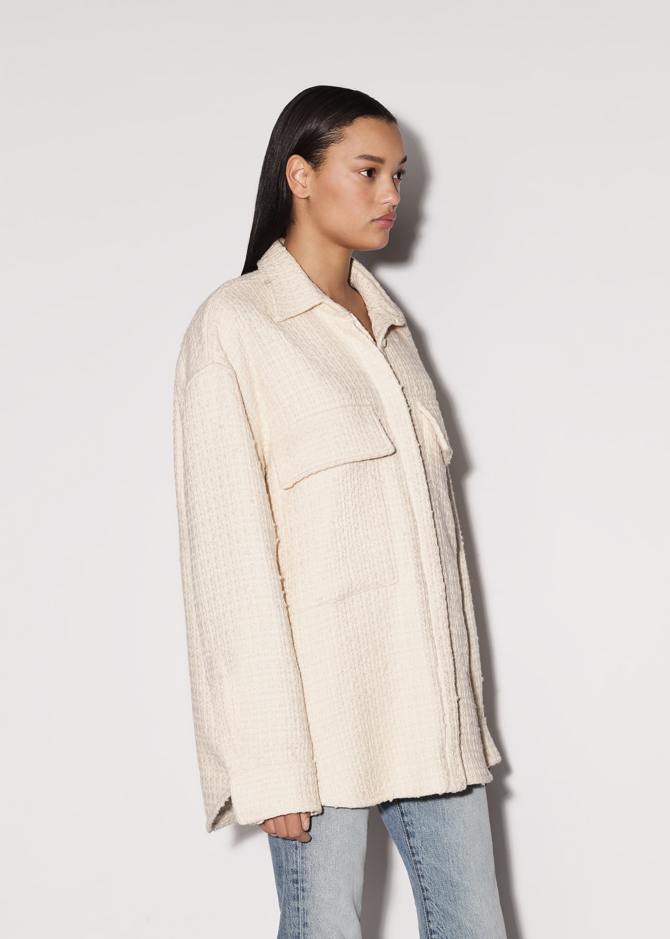 WOOL WORKWEAR SHIRT - 4