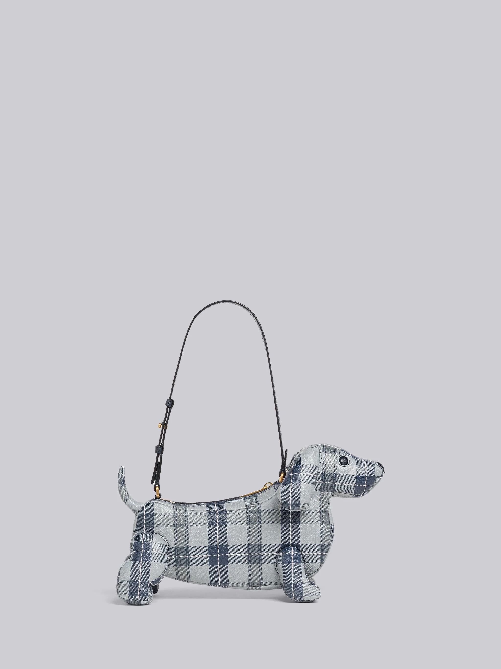 Tartan Pebble Grain Hector Baguette Shoulder Bag - 4