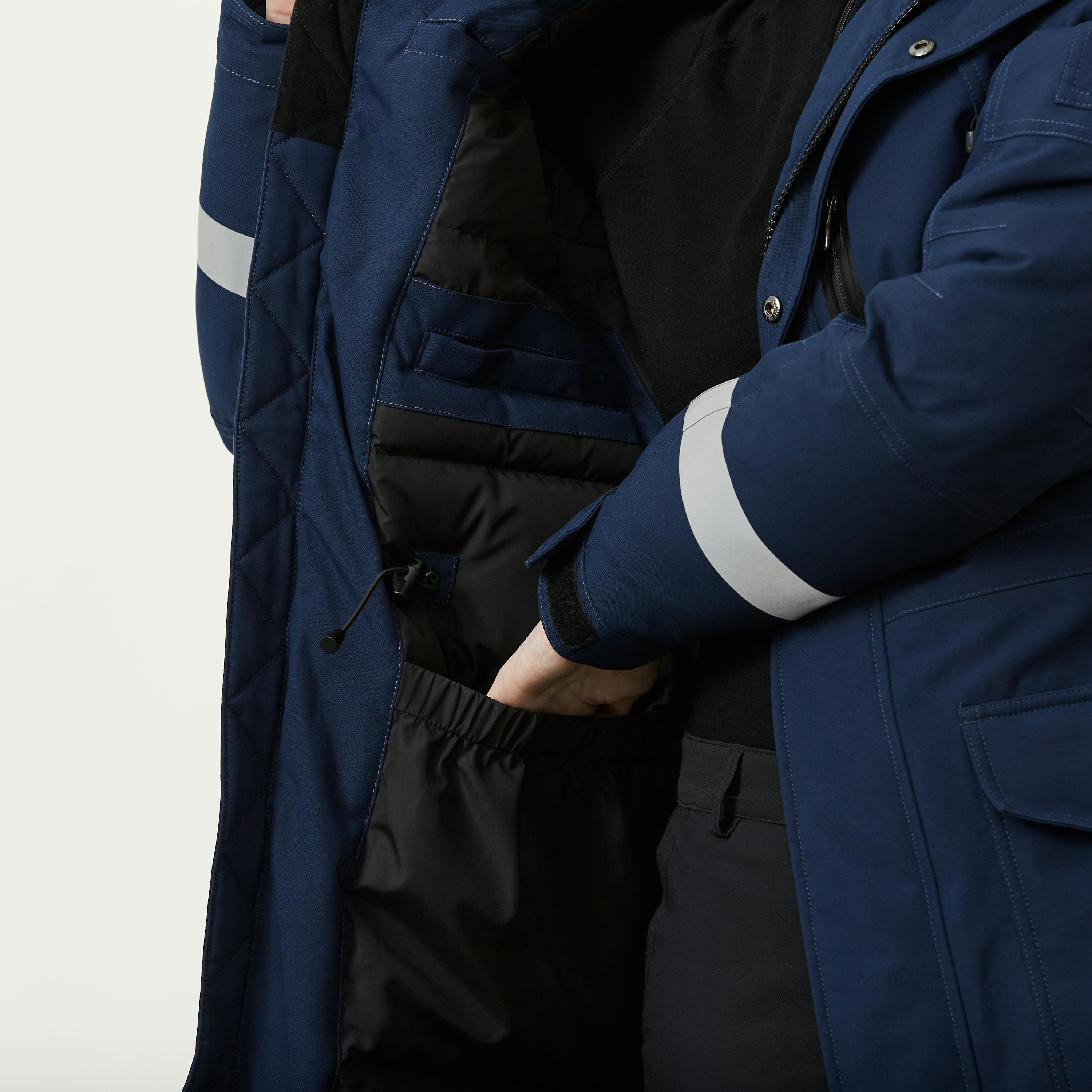 Jökla Arctic professional down parka with hood trim - 5