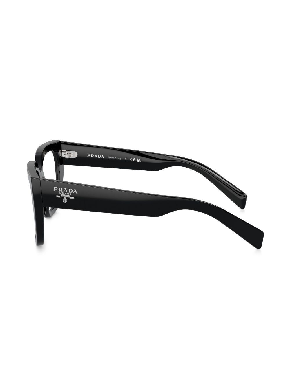 logo-lettering square glasses - 3