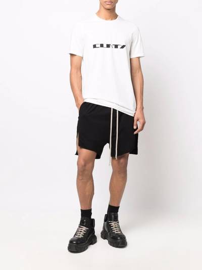 Rick Owens DRKSHDW drawstring track shorts outlook