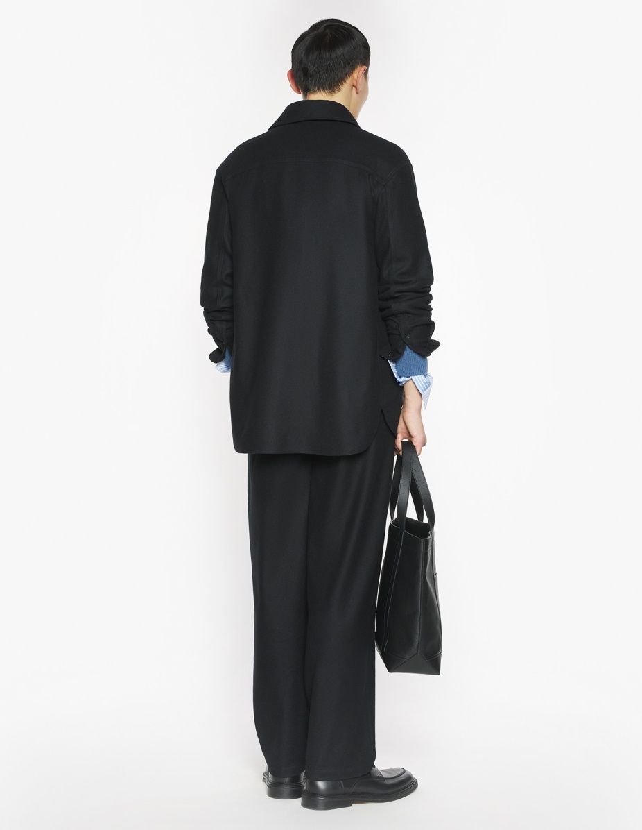 MAISON KITSUNE HANDWRITING OVERSIZED SHIRT - 5