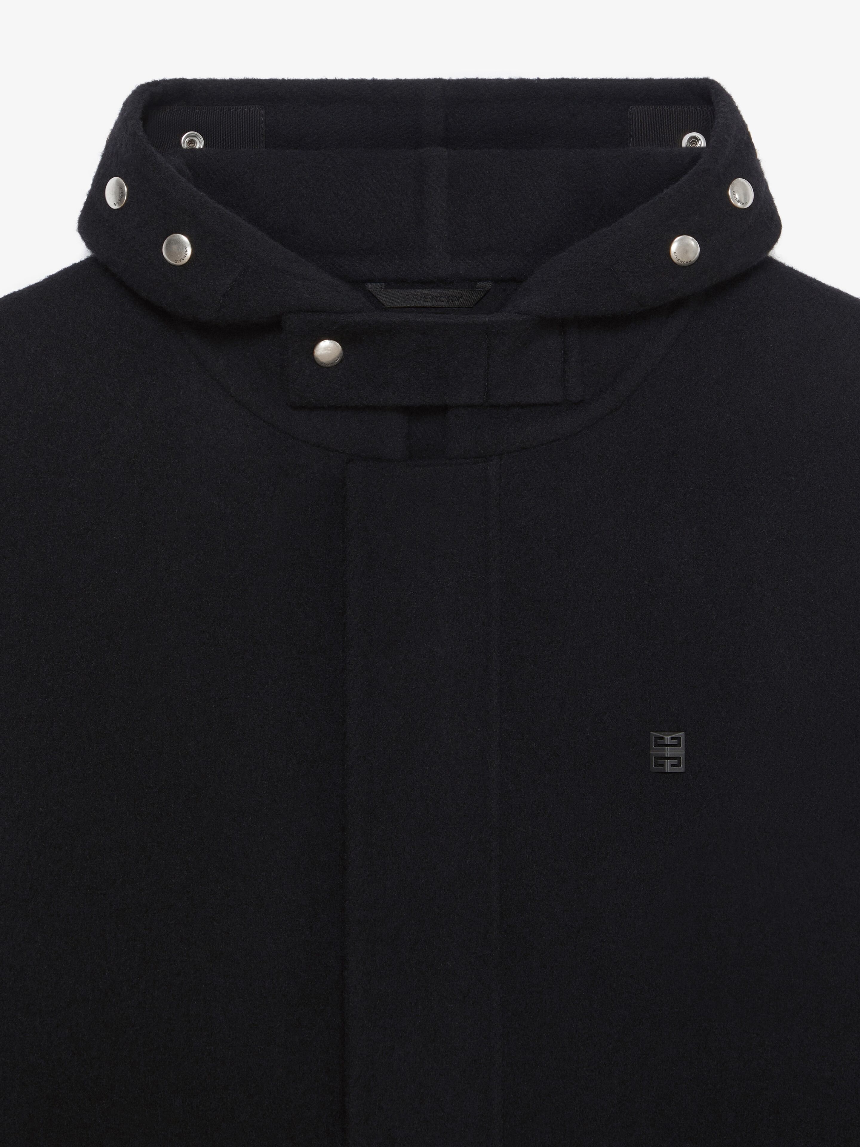 COAT IN DOUBLE FACE WOOL AND CASHMERE - 5
