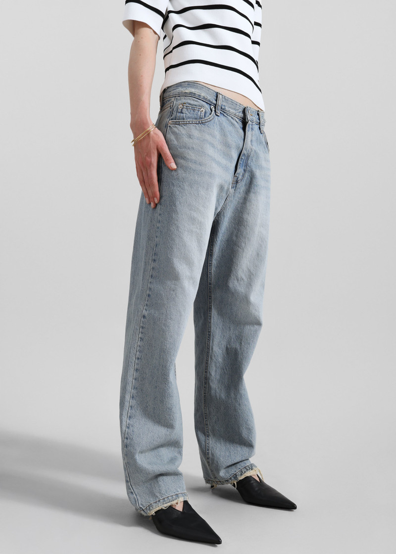 Tarmi Straight Leg Jeans - Light Wash 6