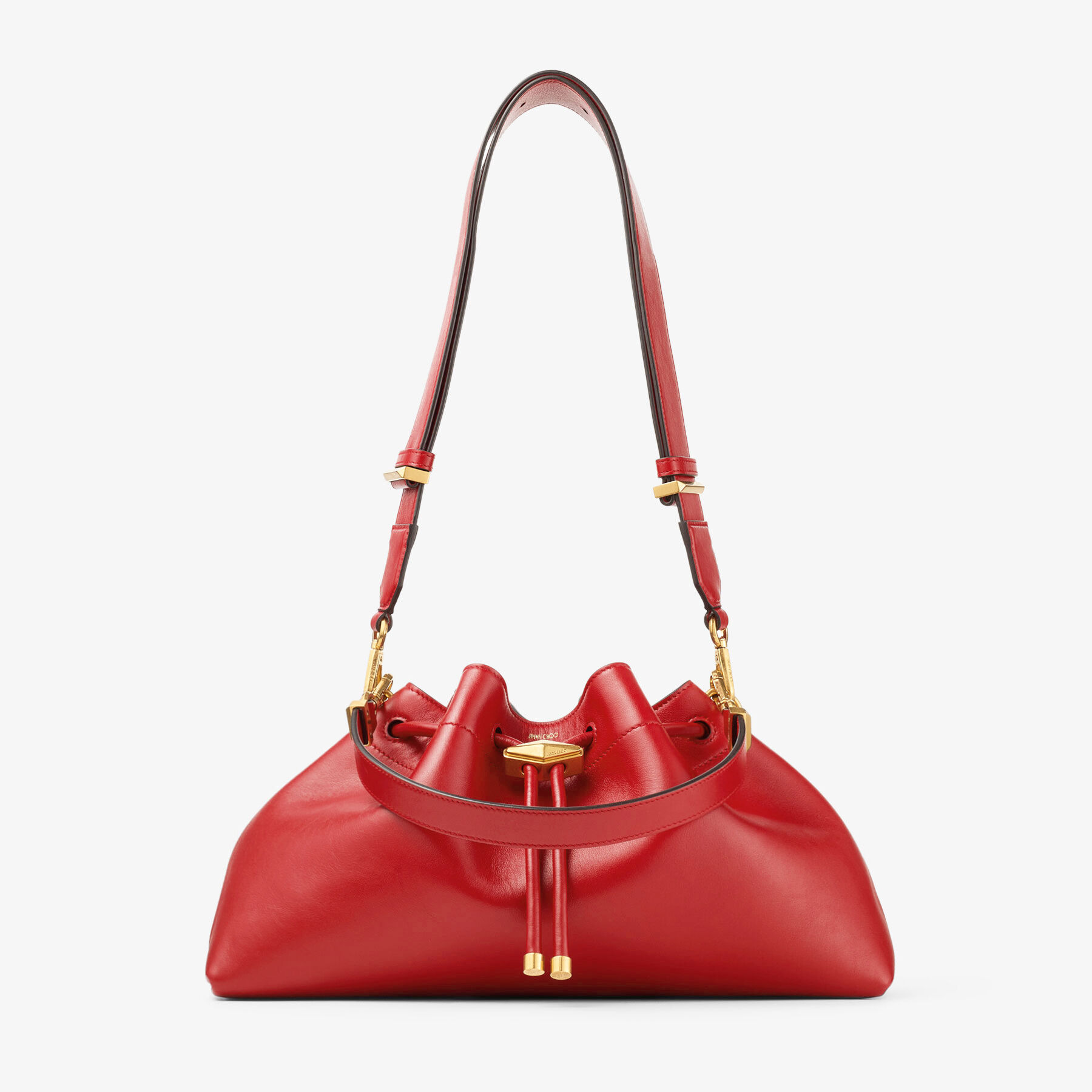 Cinch M
Ruby Red Leather Handbag - 2