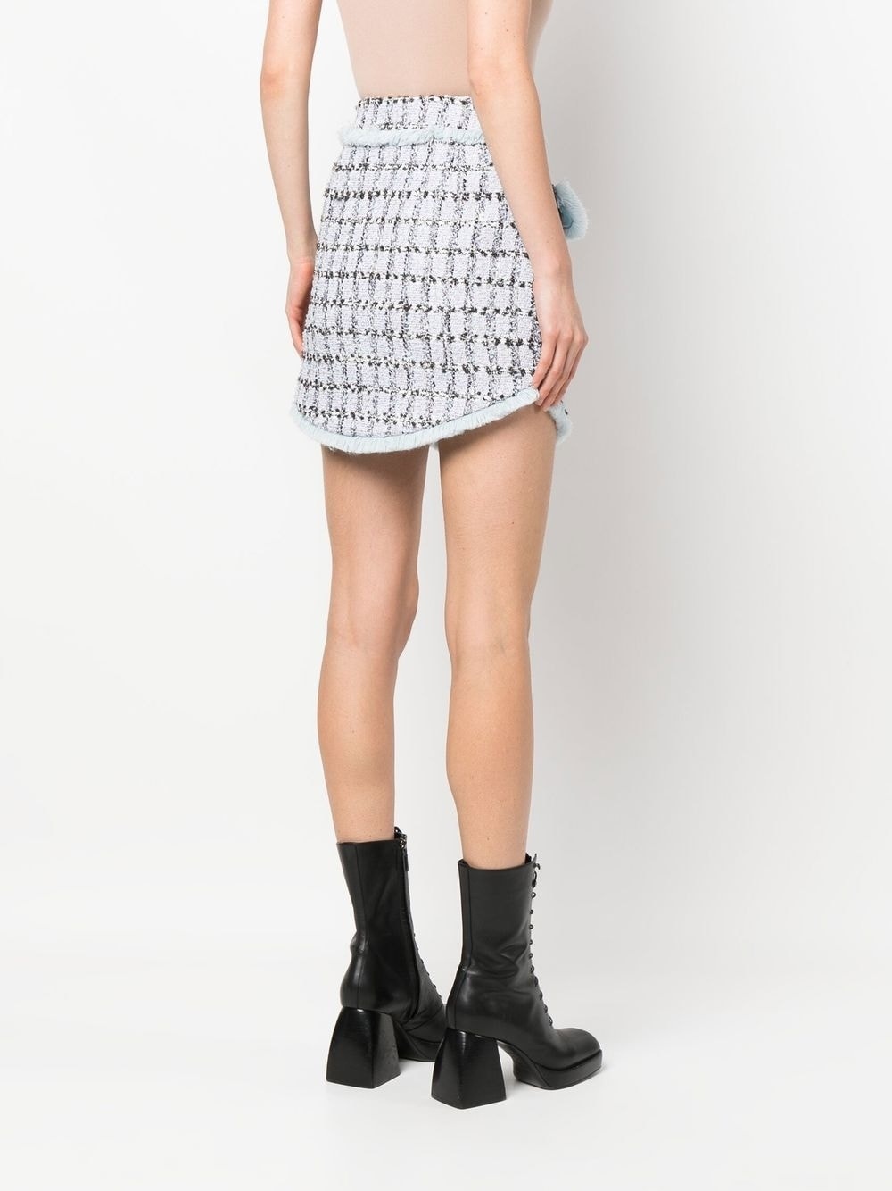 tweed mini skirt - 4