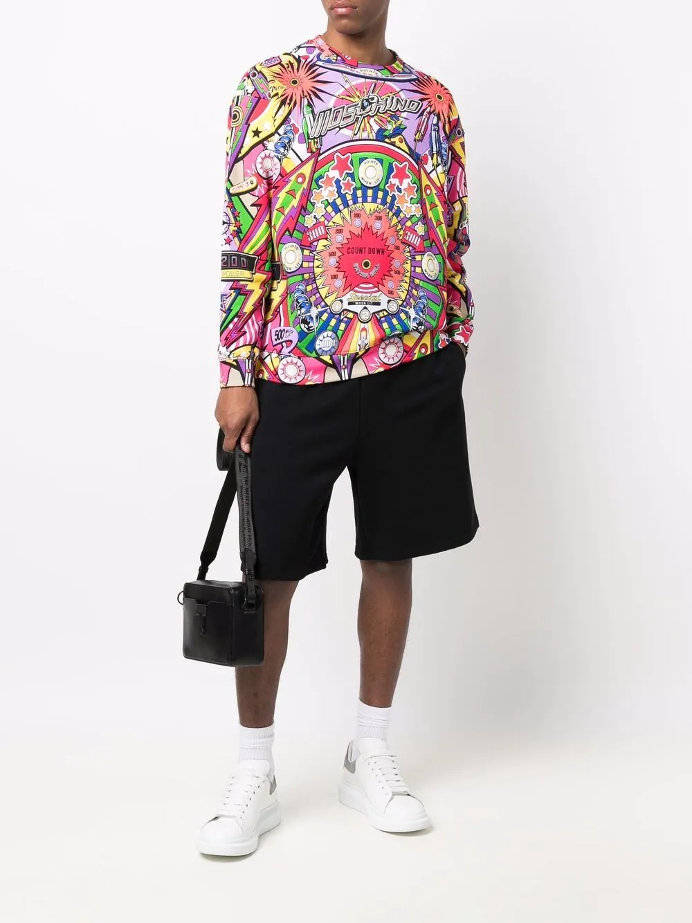 logo-plaque track shorts - 4