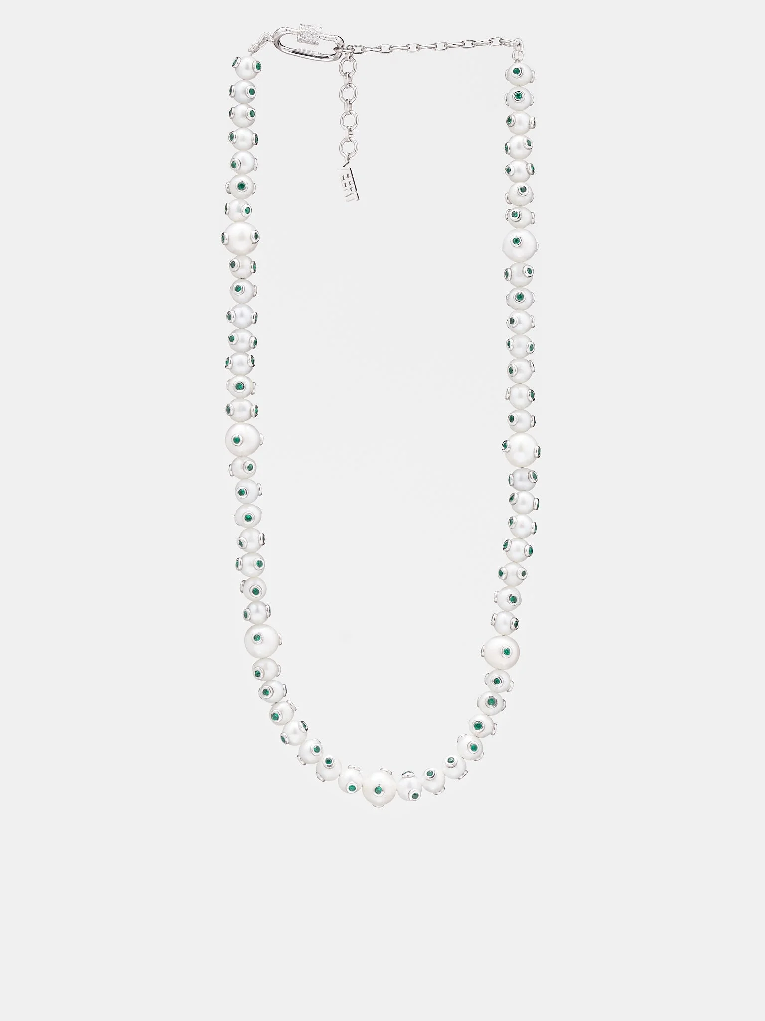 Polka Dot Pearl Necklace - 1