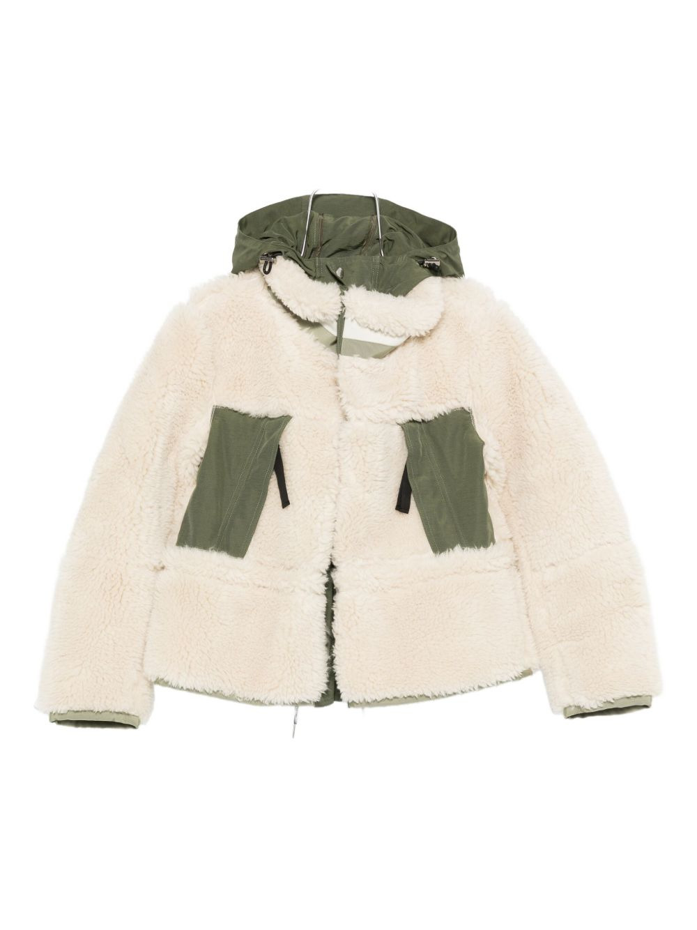 Sacai Women Shearling Blouson Jacket - 1