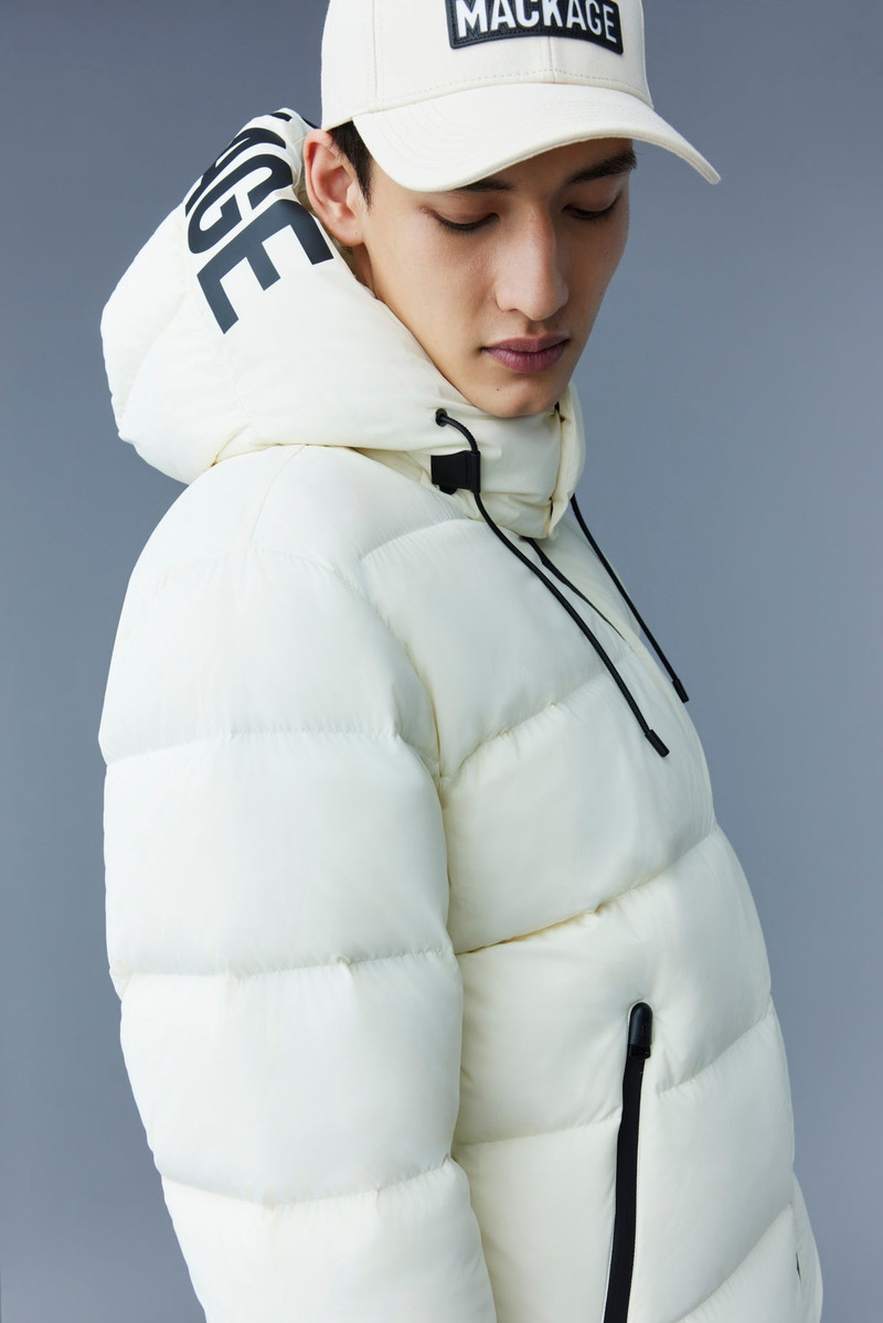 SAMUEL Stretch light down jacket with hood 5