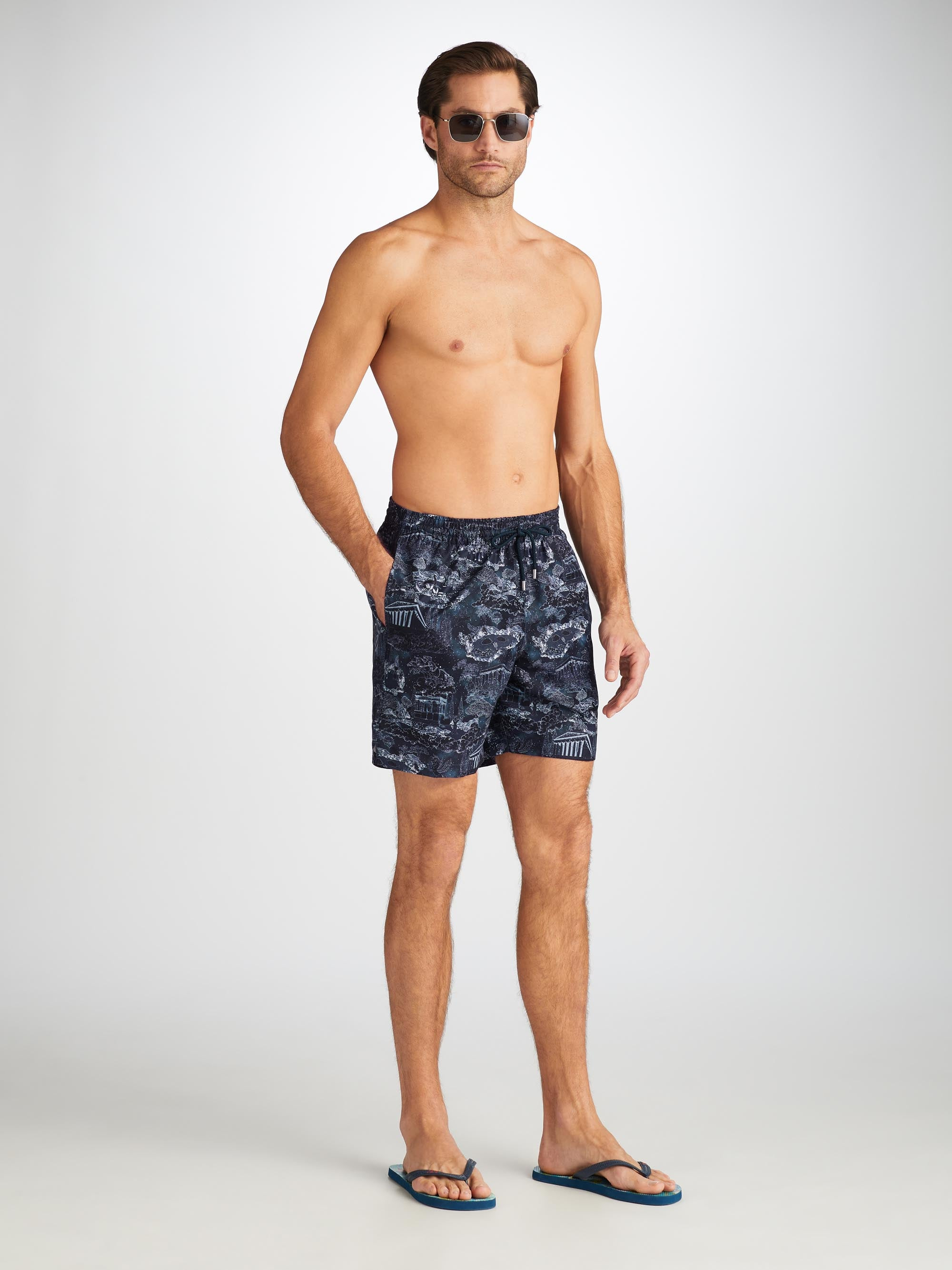 Men's Swim Shorts Maui 66 Navy - 3