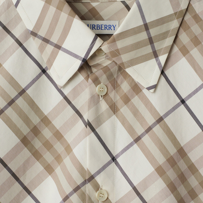Regular Fit Check Cotton Shirt 5