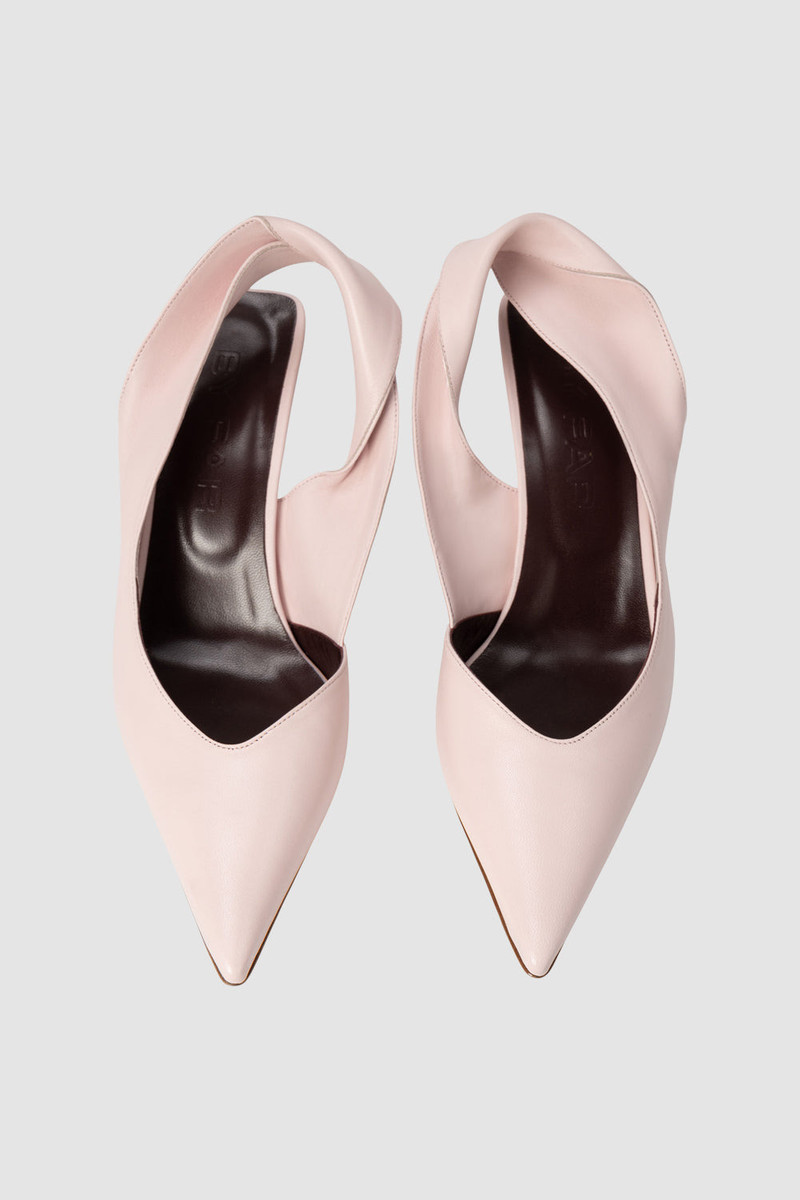 Yasha Baby Pink Nappa Leather Pump 3