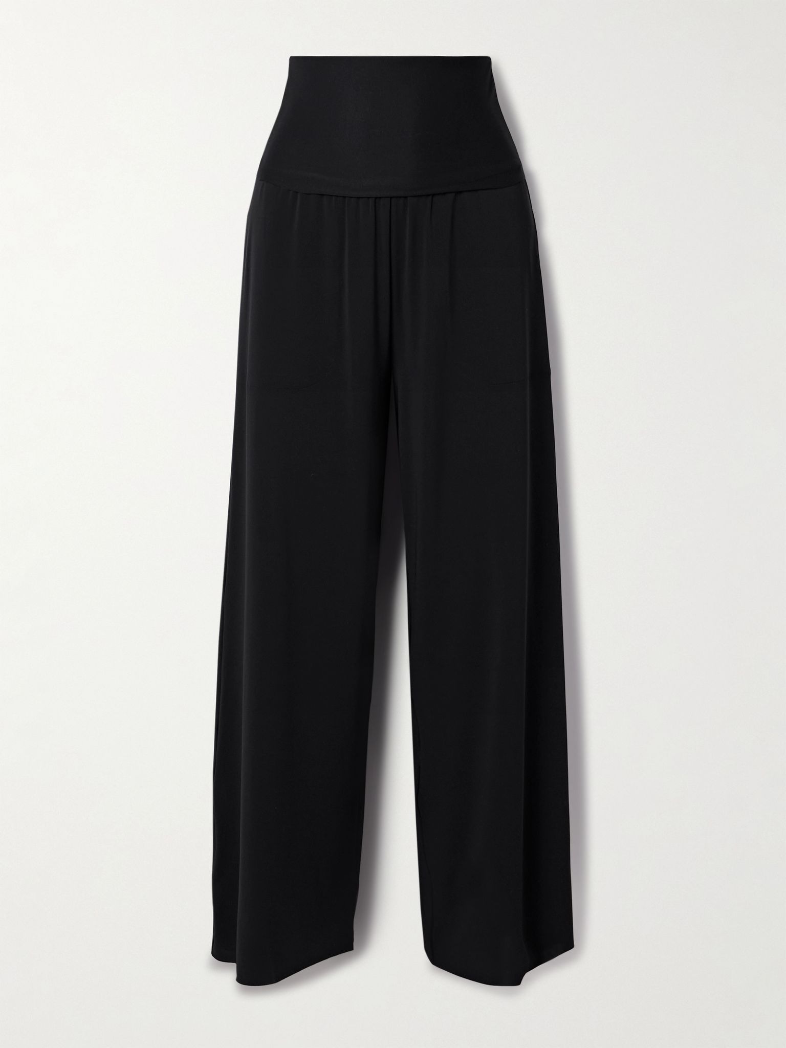 Les Essentiels Dao convertible stretch-jersey jumpsuit Black - 1