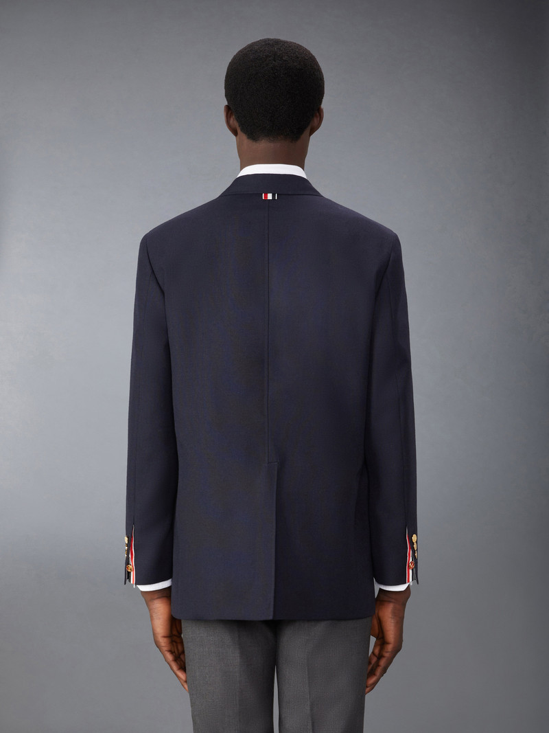Thom Browne Crispy Wool Unstructured Sack Sport Coat outlook