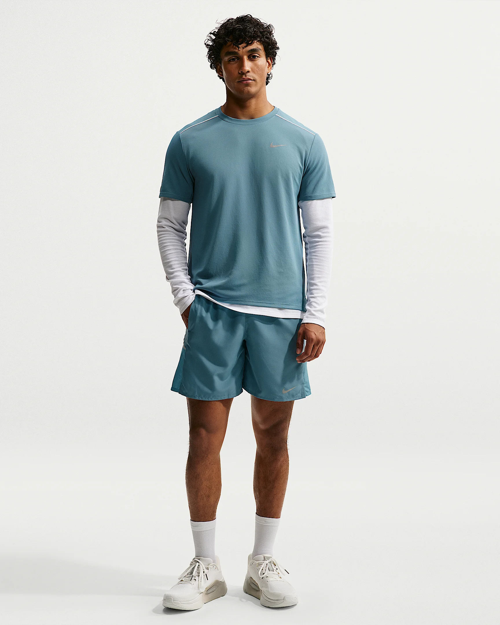 Nike Miler Men's Dri-FIT 7" Brief-Lined Running Shorts - 1