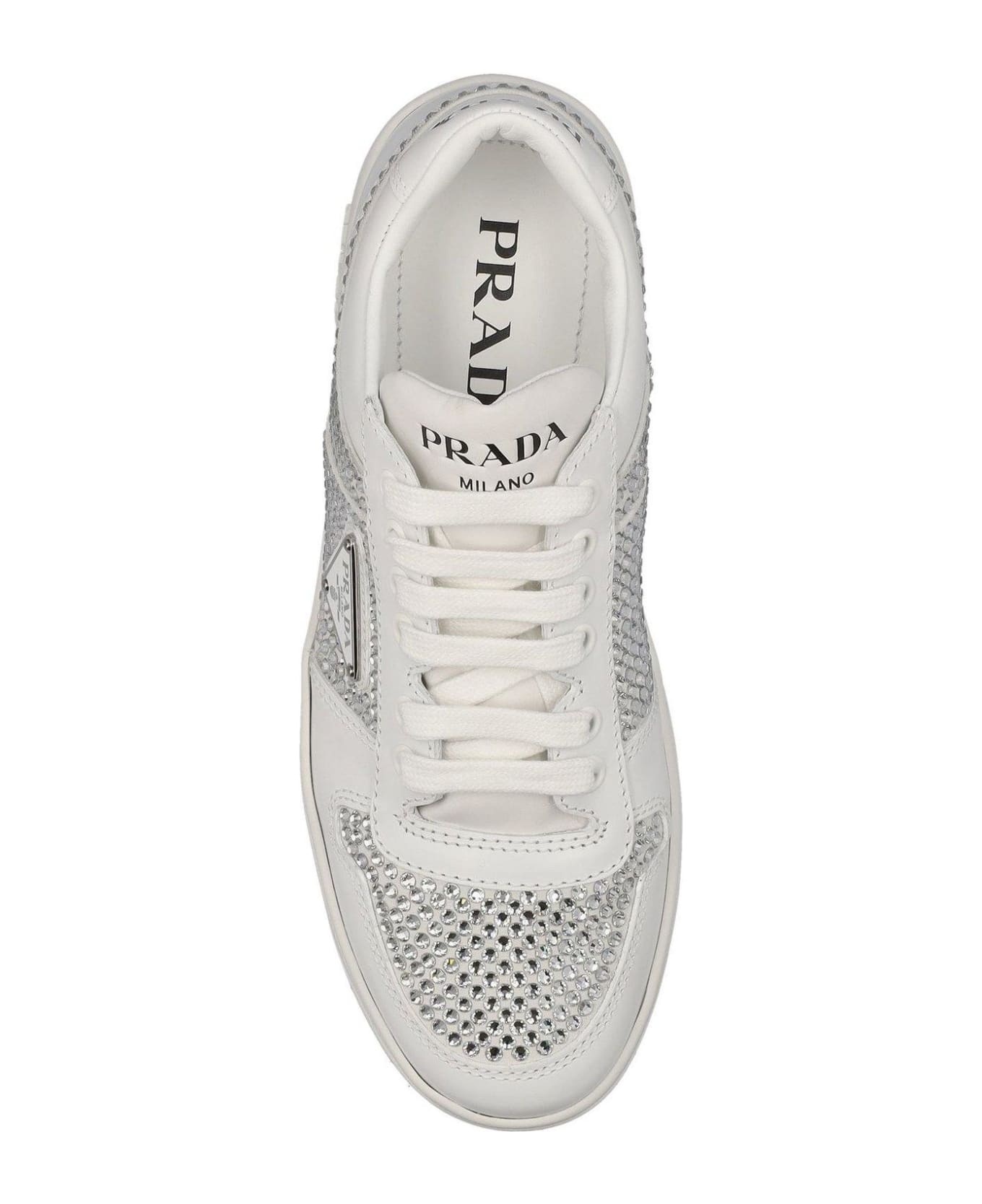 Embellished Lace-up Sneakers - 4