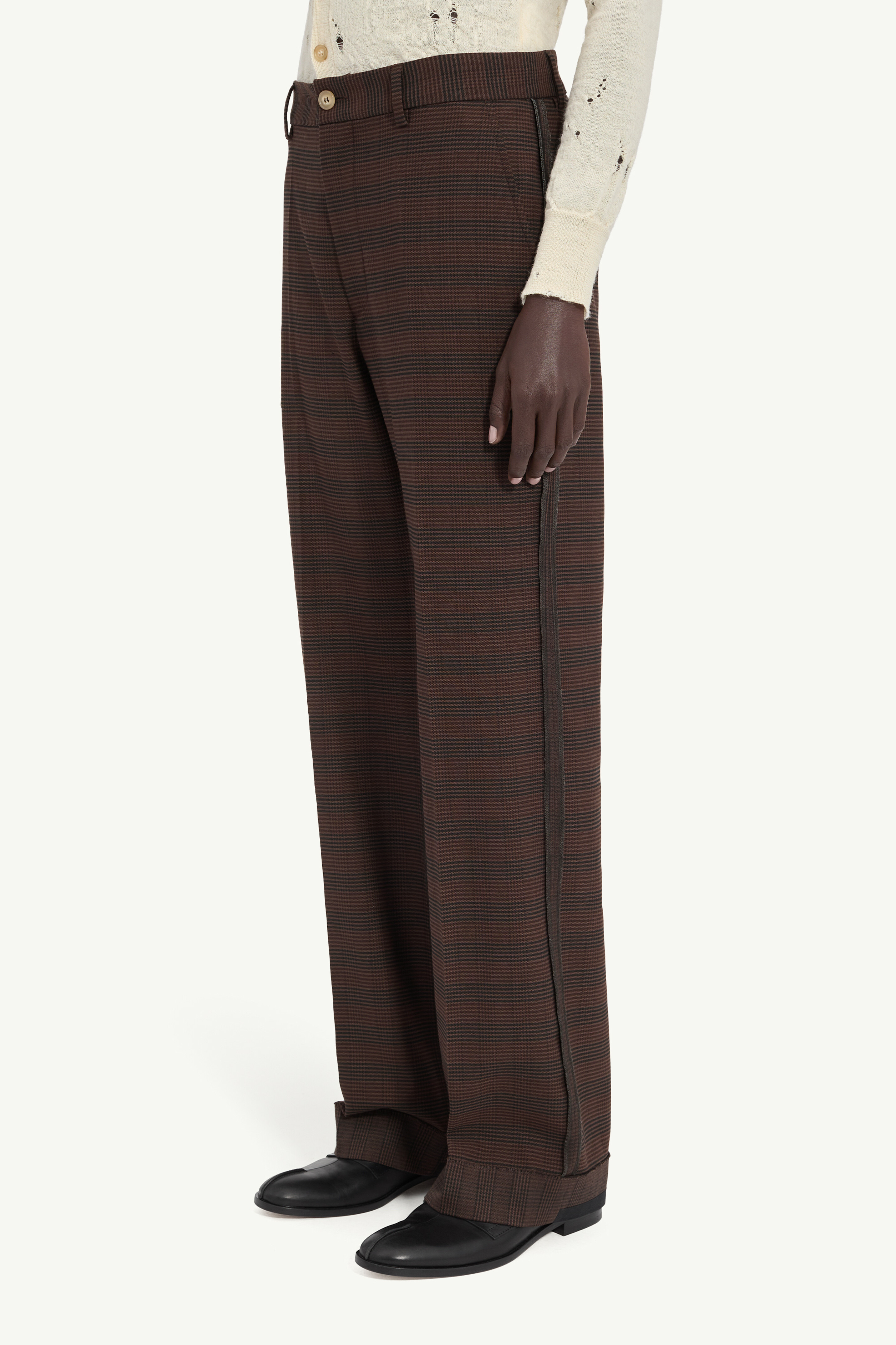 Checked trousers - 4