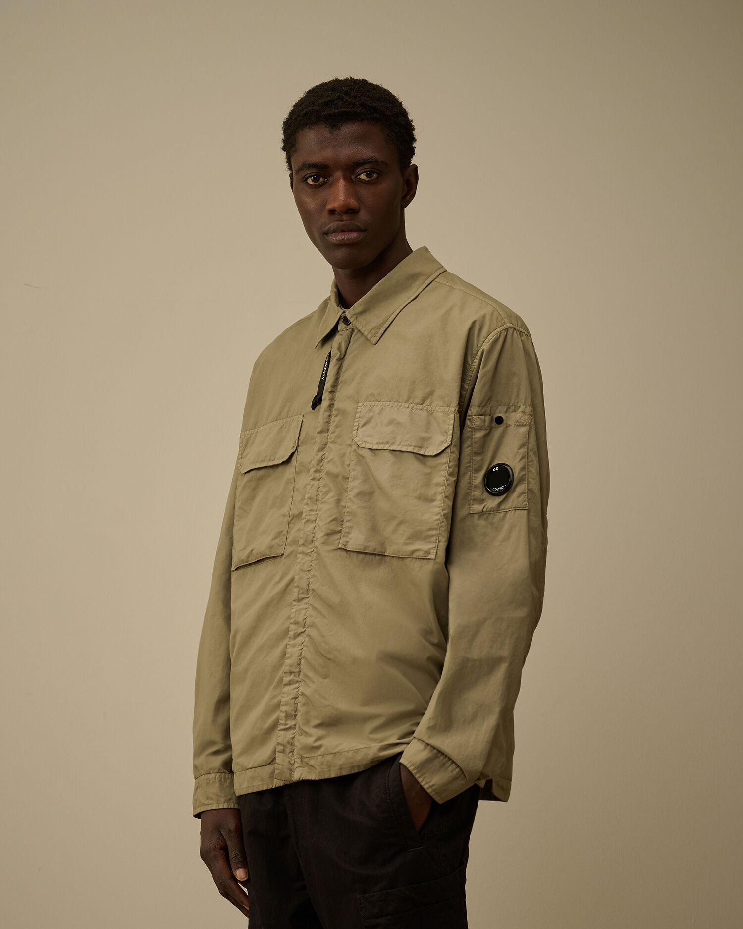 Flatt Nylon Lens Zipped Overshirt - 3