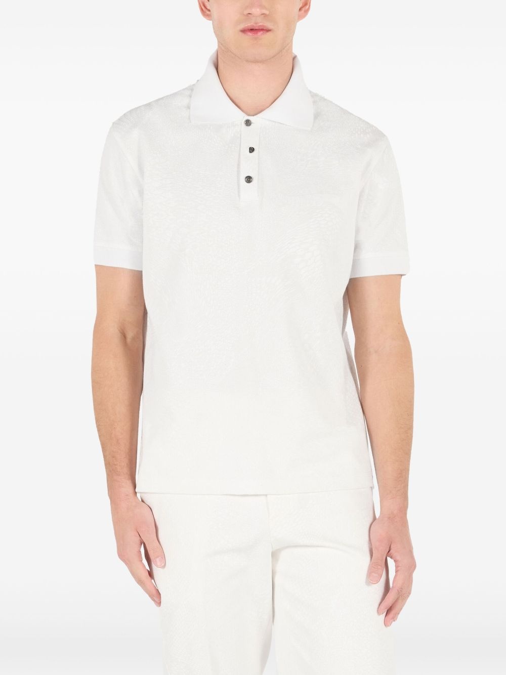 python-print polo shirt - 3