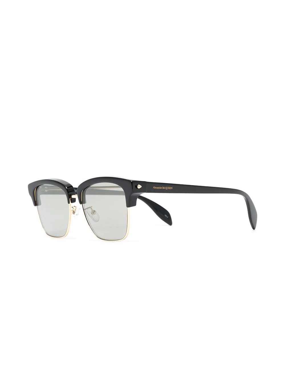 Piercing square frame sunglasses - 2