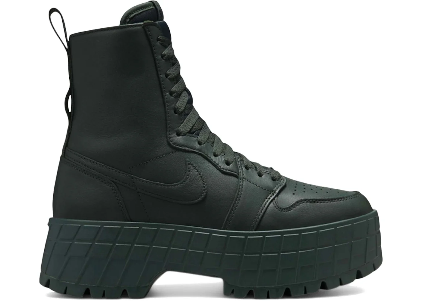 Jordan 1 High Brooklyn Dark Spruce Green (Women's) - 1