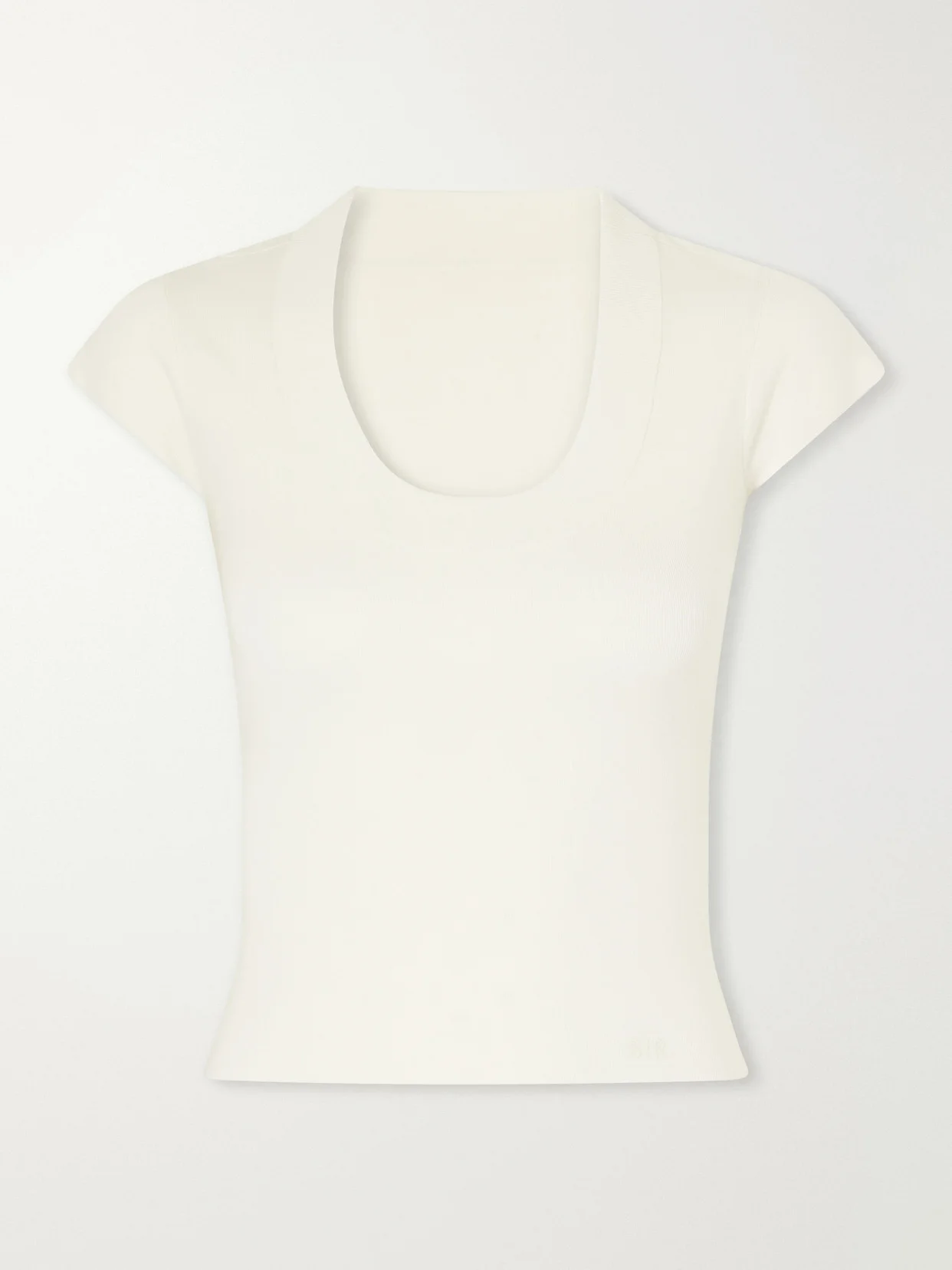 Mikkel Ribbed Wool T-shirt - 1