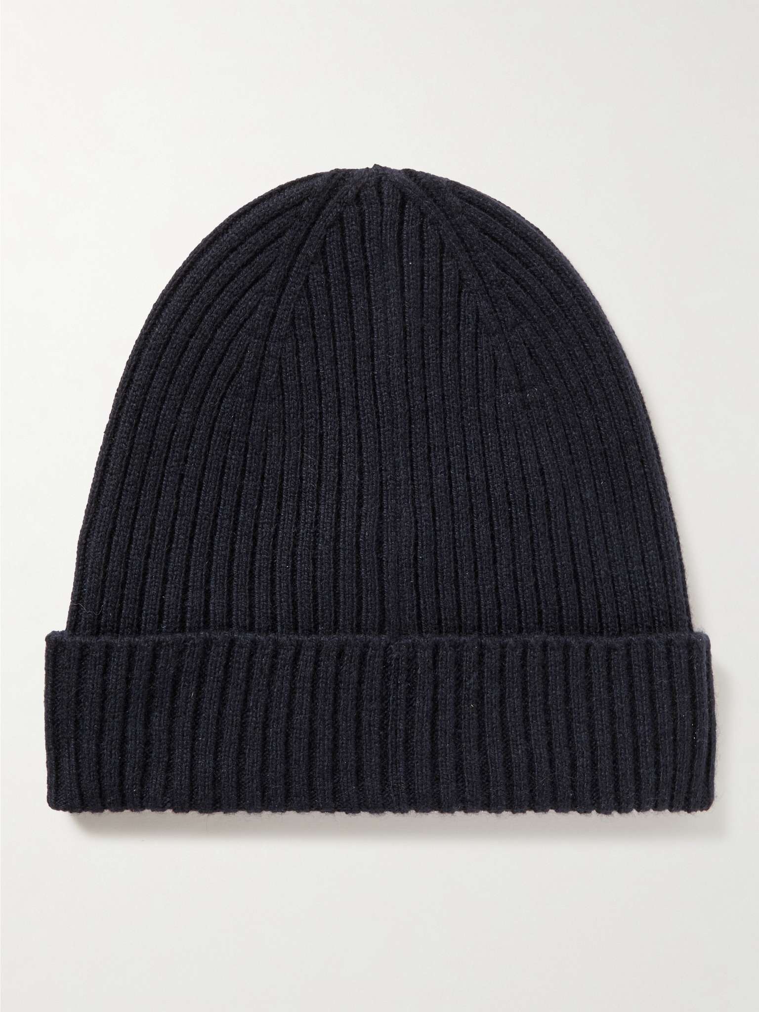Logo-Appliquéd Ribbed Cashmere Beanie - 5