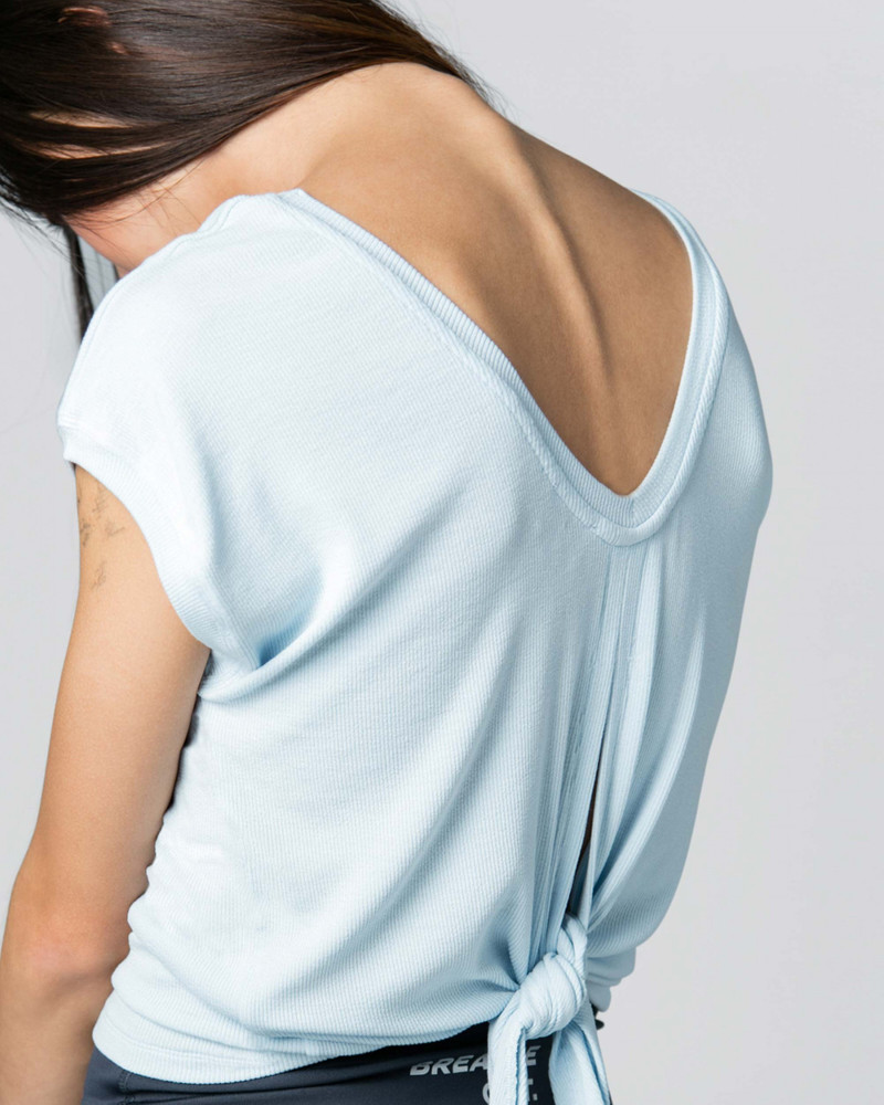 Repetto Short sleeves top to tie outlook